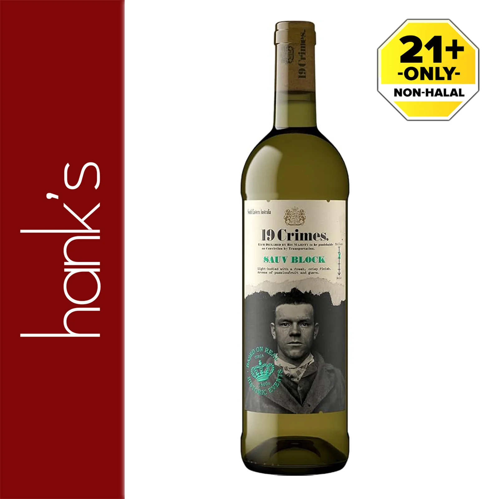19 Crimes Sauvignon Blanc 750ml - Image 2