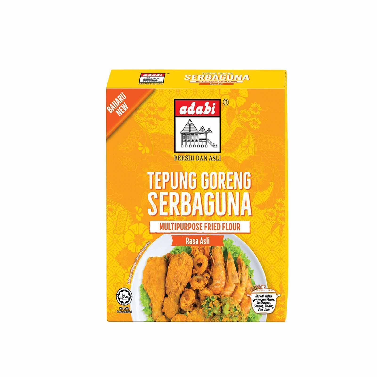 Adabi Tepung Goreng Serbaguna (All Purpose Seasoned Flour) 180g - Image 2