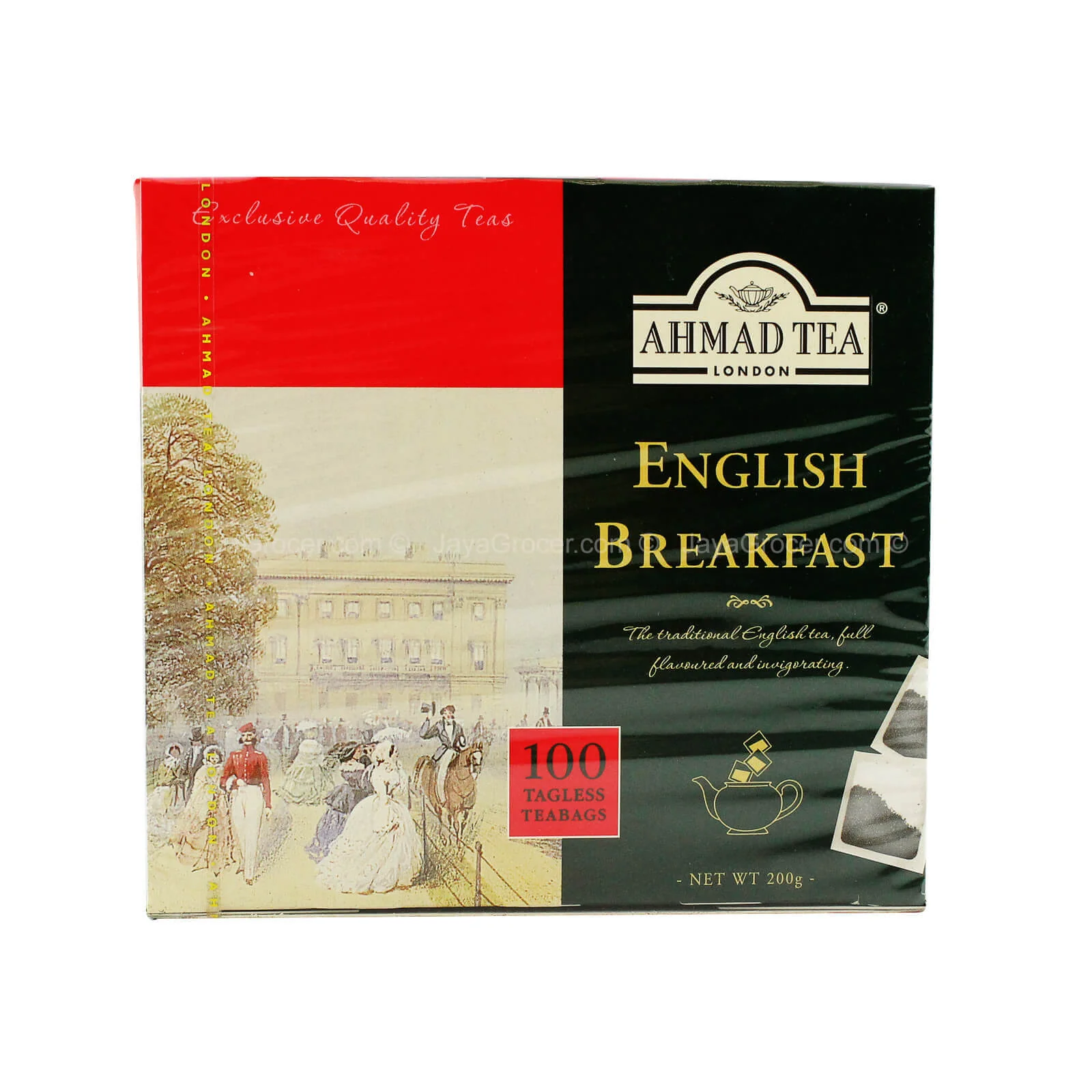 Ahmad Tea English Breakfast Tagless 100pcs/pack - Image 2