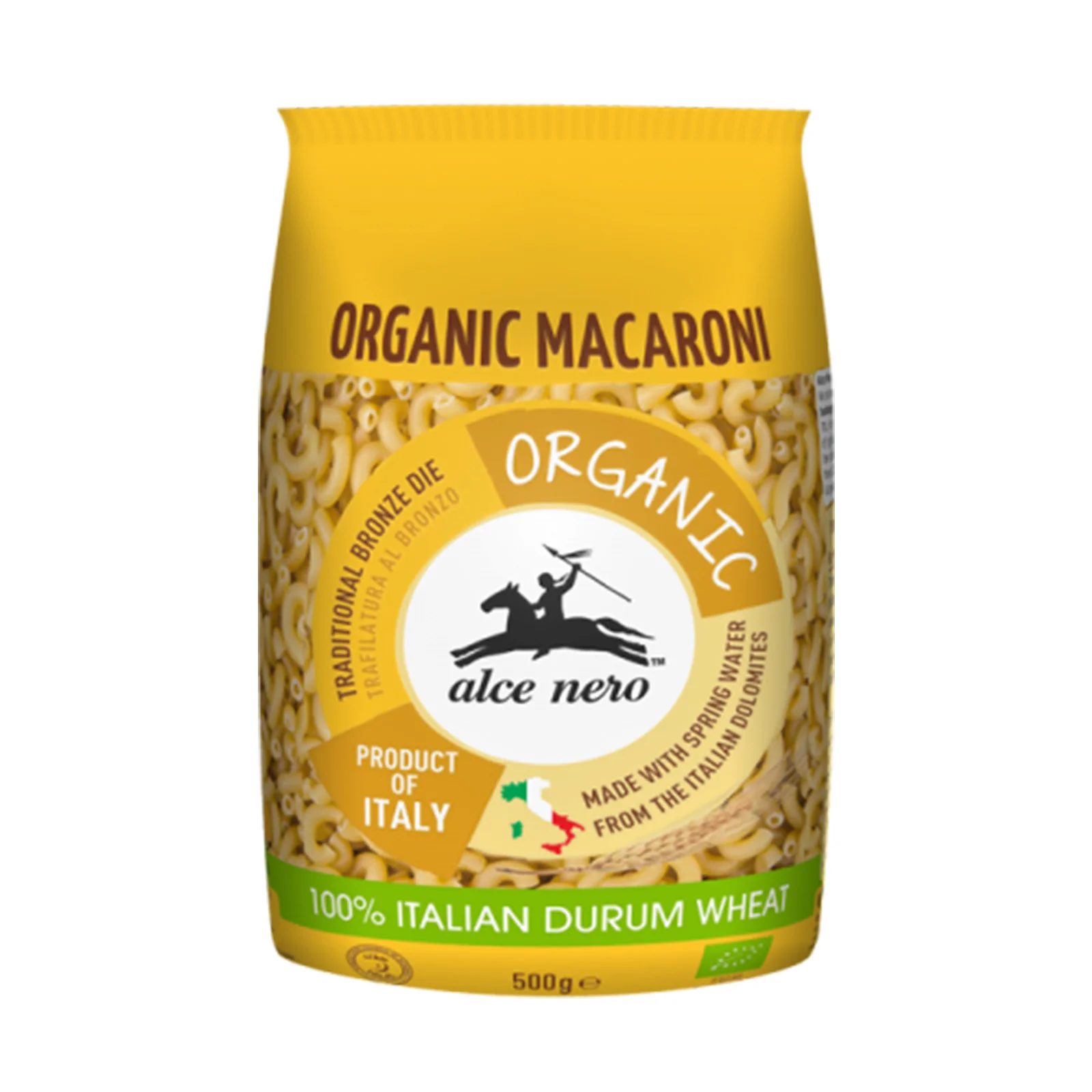 Alce Nero Organic Macaroni Pasta 500g - Image 2