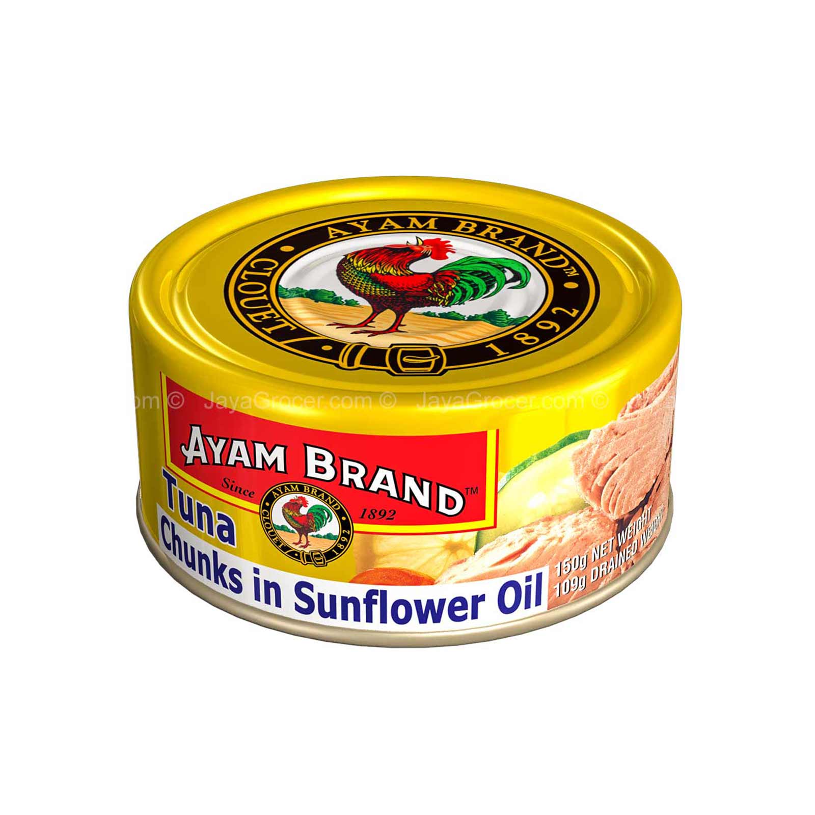 Ayam Brand Tuna Chunk in Sunflower Oil 150g - Image 2