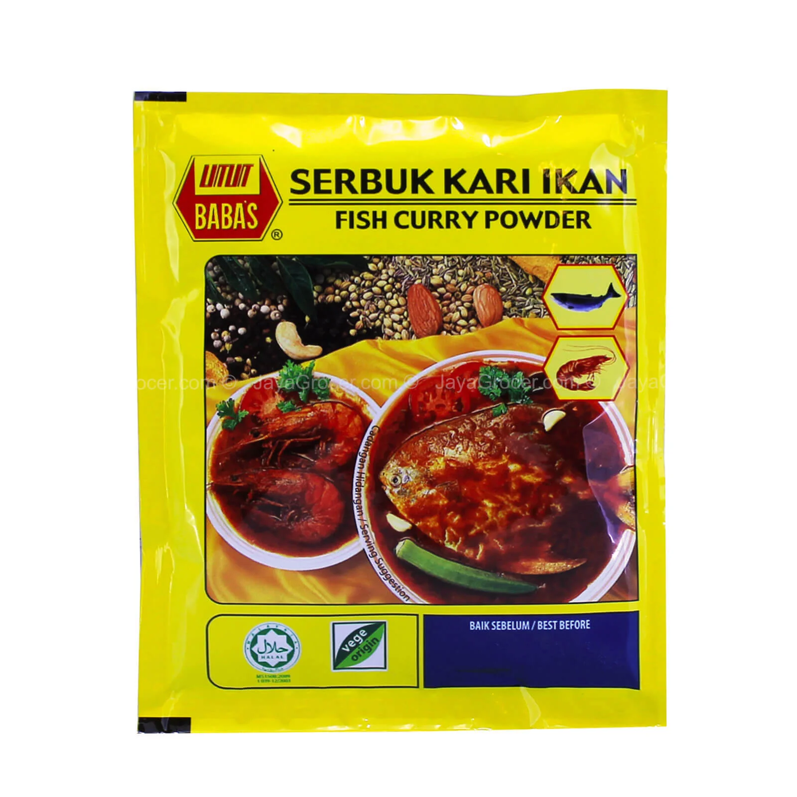 Babas Fish Curry Powder 25g - Image 2
