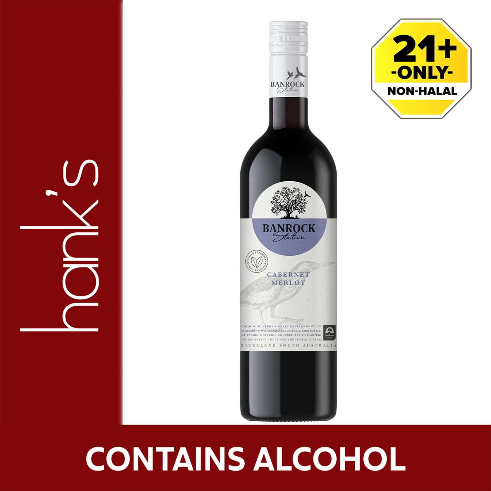 Banrock Station Cabernet Merlot 750ml - Image 2