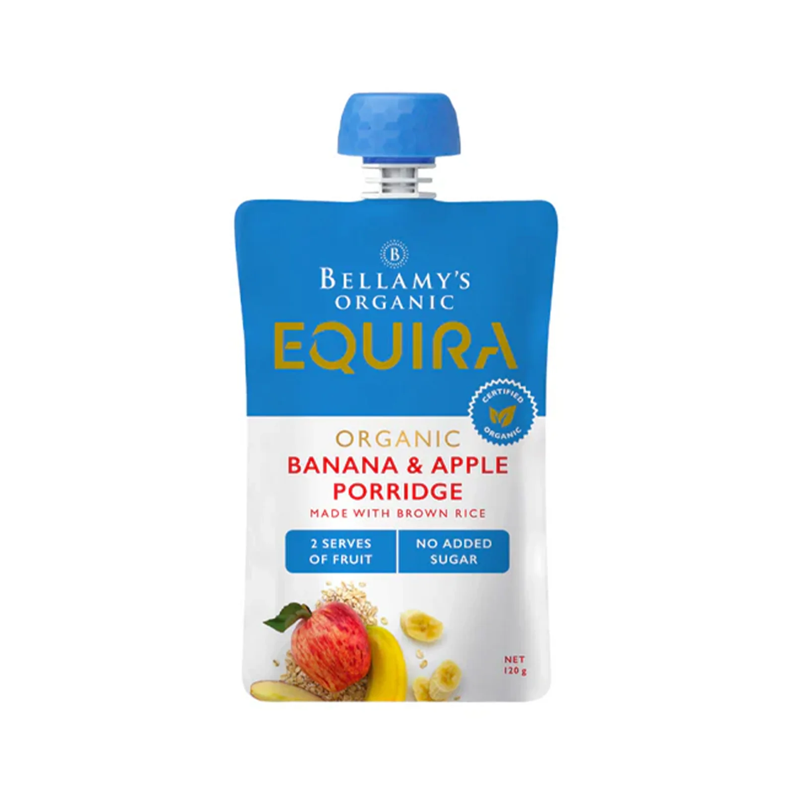 BELLAMYS WET POUCH BANANA APPLE 120G - Image 2