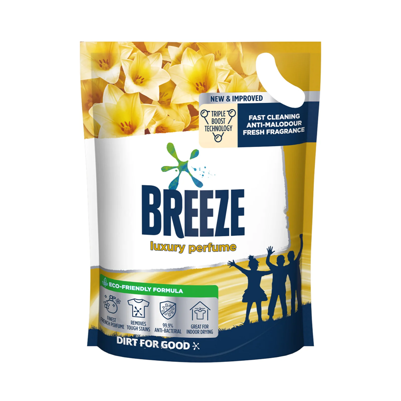Breeze Detergent Luxury Perfume Refill Pack 1.5kg - Image 2