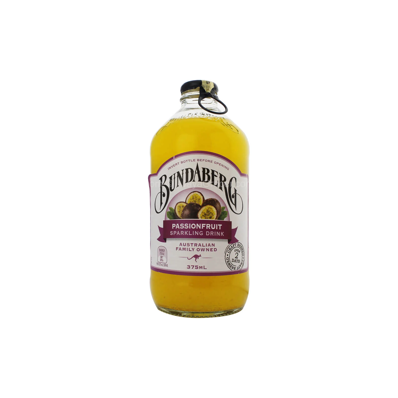 Bundaberg Passionfruit Sparkling Drink 375ml - Image 3