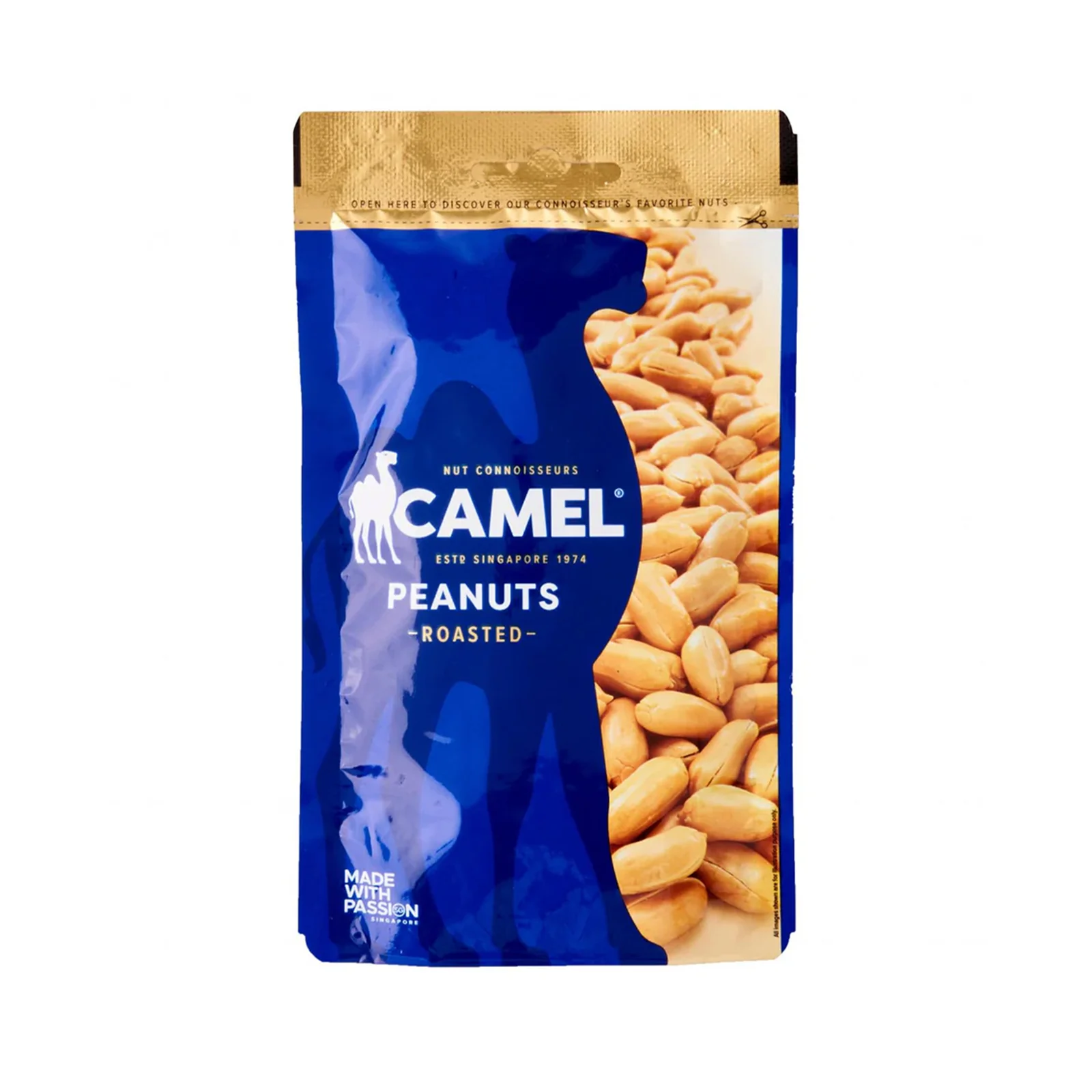 Camel Brand Roasted Salted Peanuts 36g - Image 2