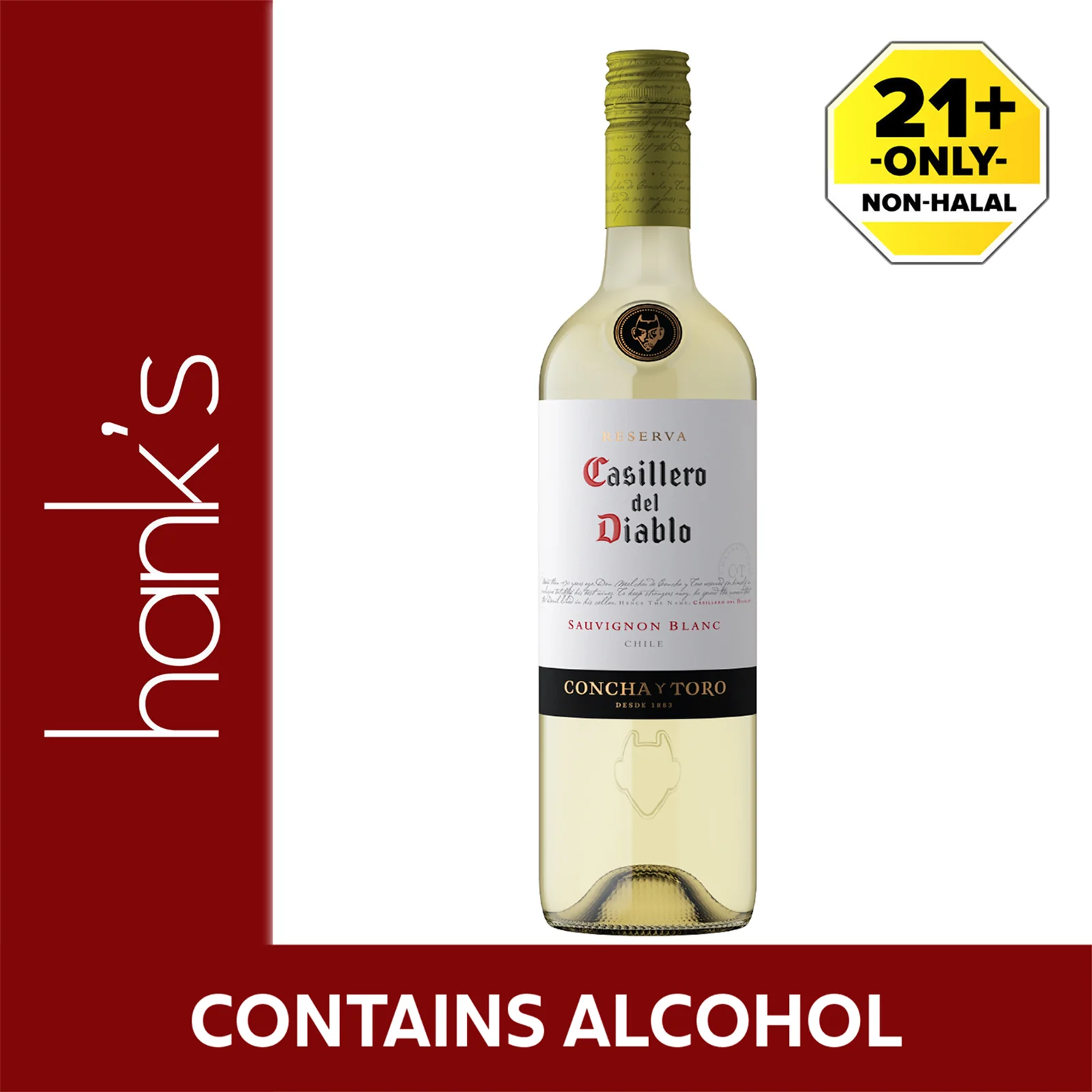 Casillero Del Diablo Reserva Sauvignon Blanc 750ml - Image 2