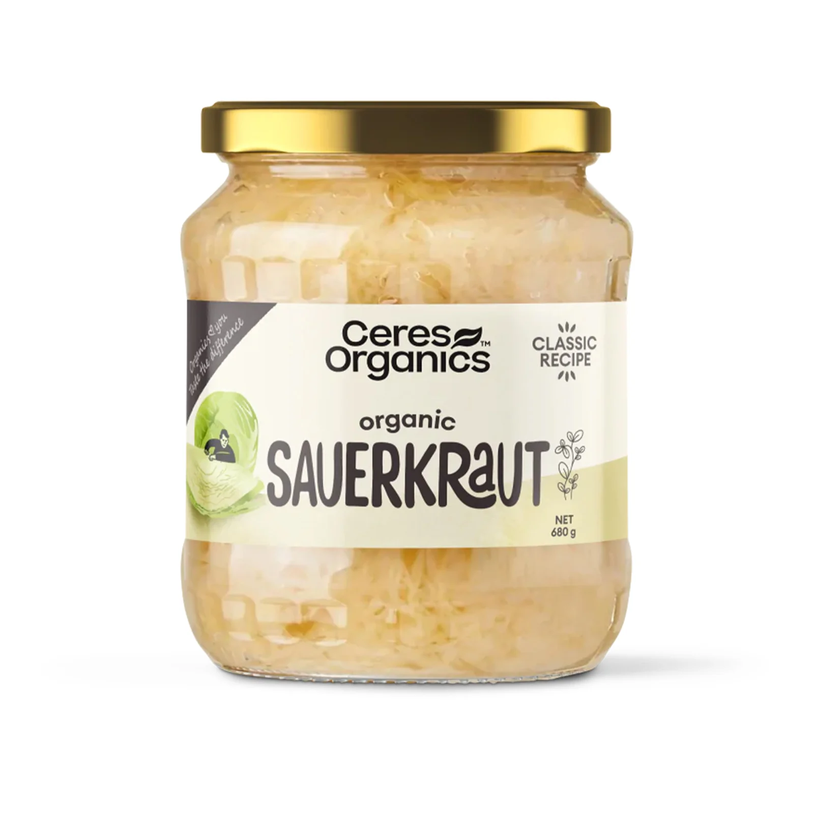 Ceres Organic Sauerkraut 680g - Image 2