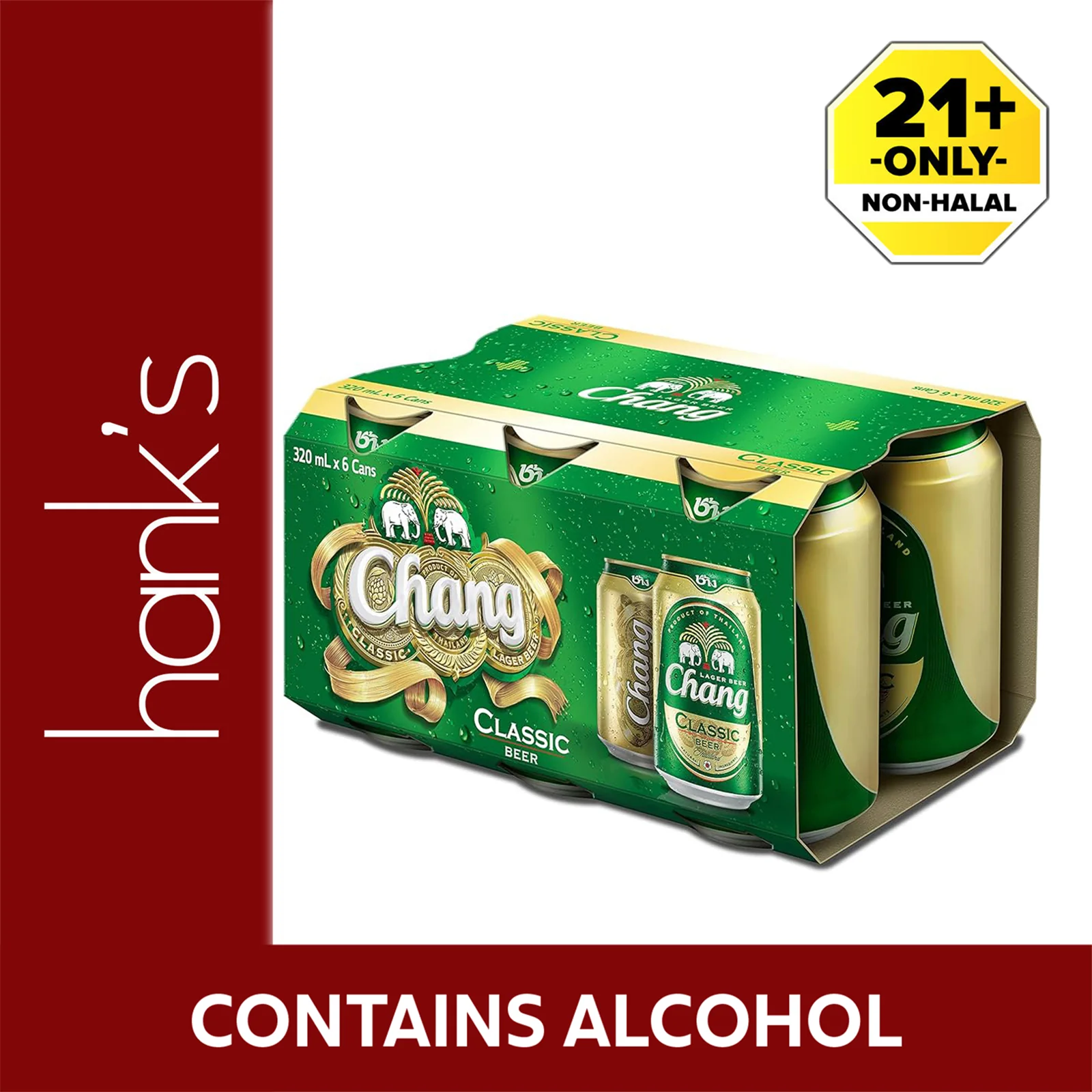 Chang Beer Can 330ml - Image 3