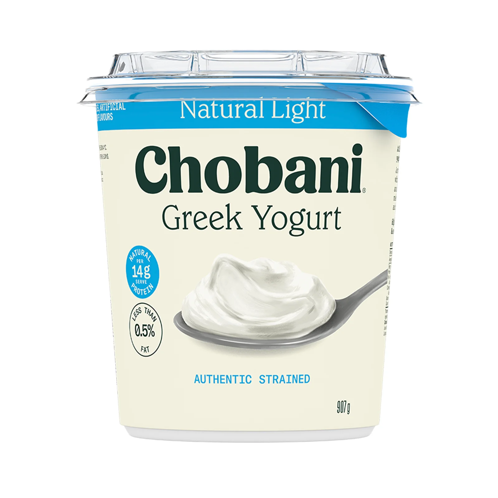 Chobani Natural Light Greek Yogurt 907g - Image 2
