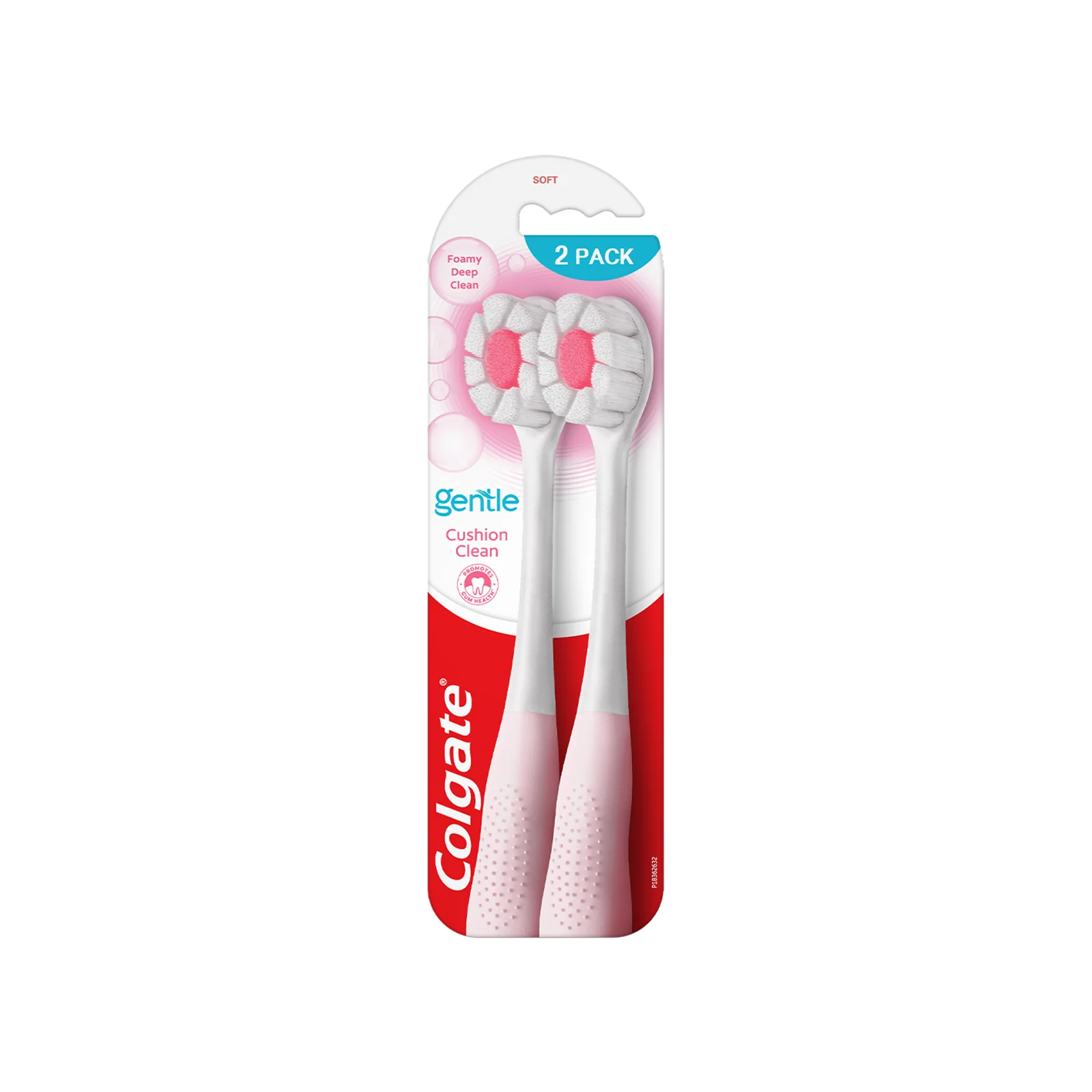Colgate Cushion Clean UCHS Toothbrush 2pcs/pack - Image 2