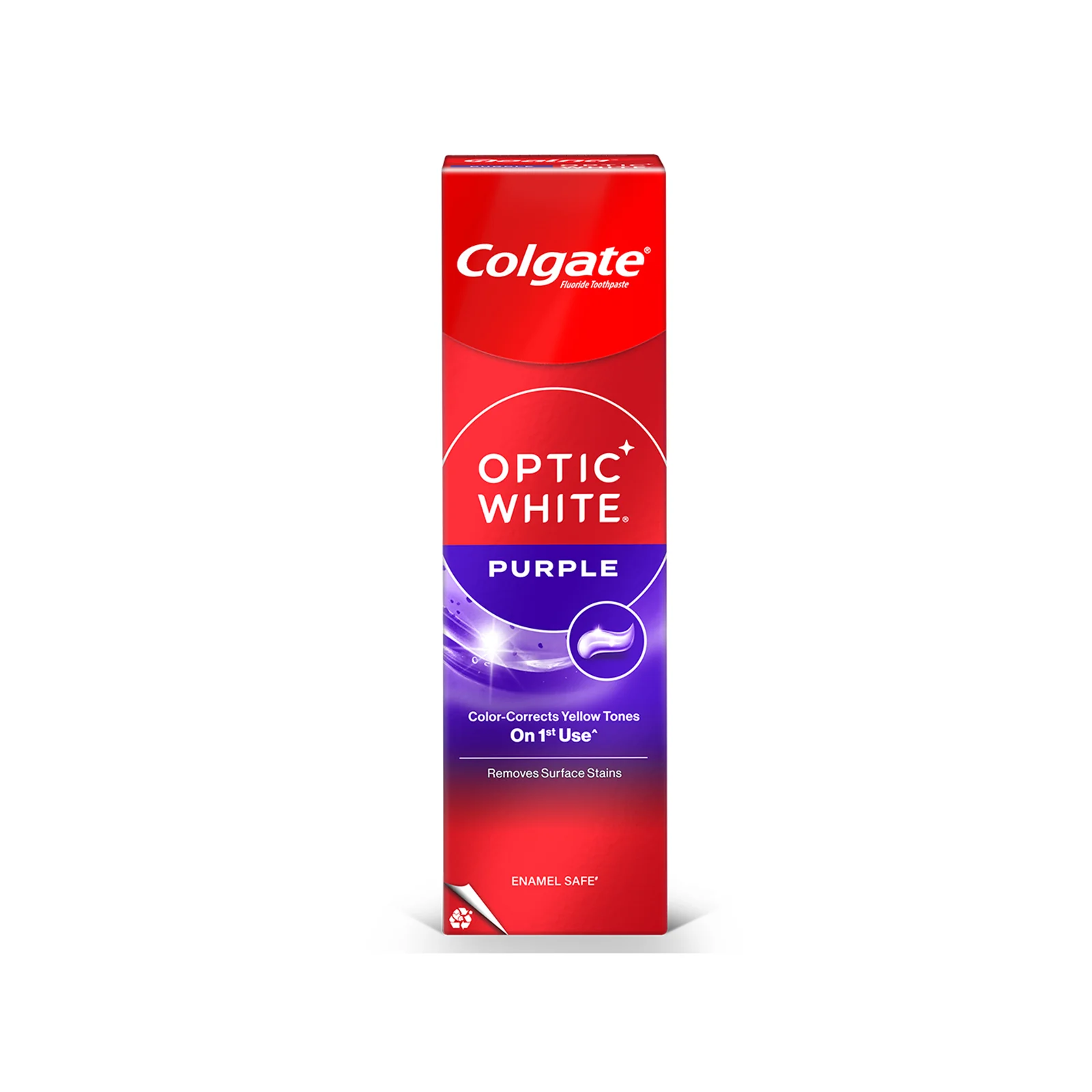 Colgate Optic White Purple Toothpaste 100g - Image 2