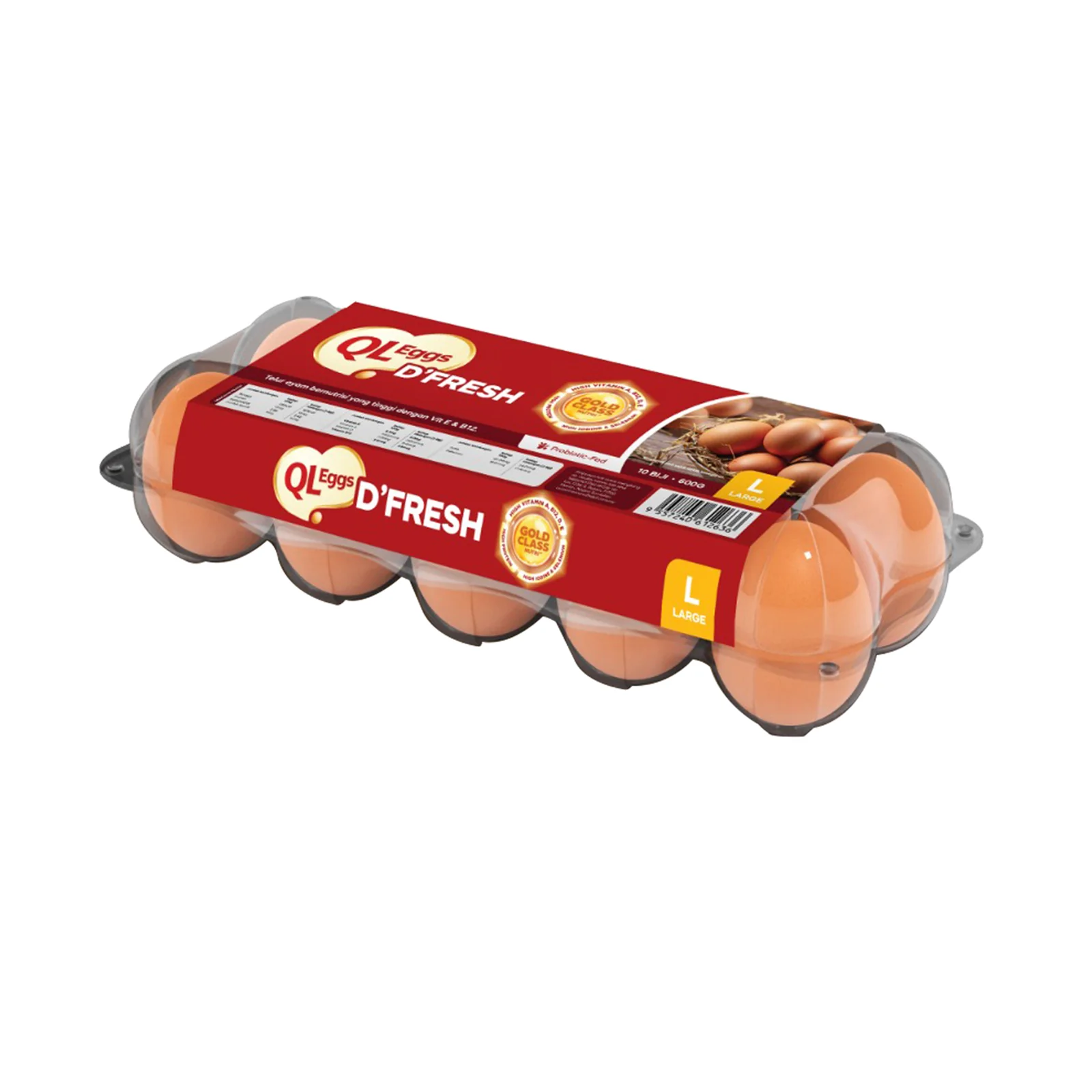 DFresh Classic Chicken Eggs 10pcs/pack - Image 2