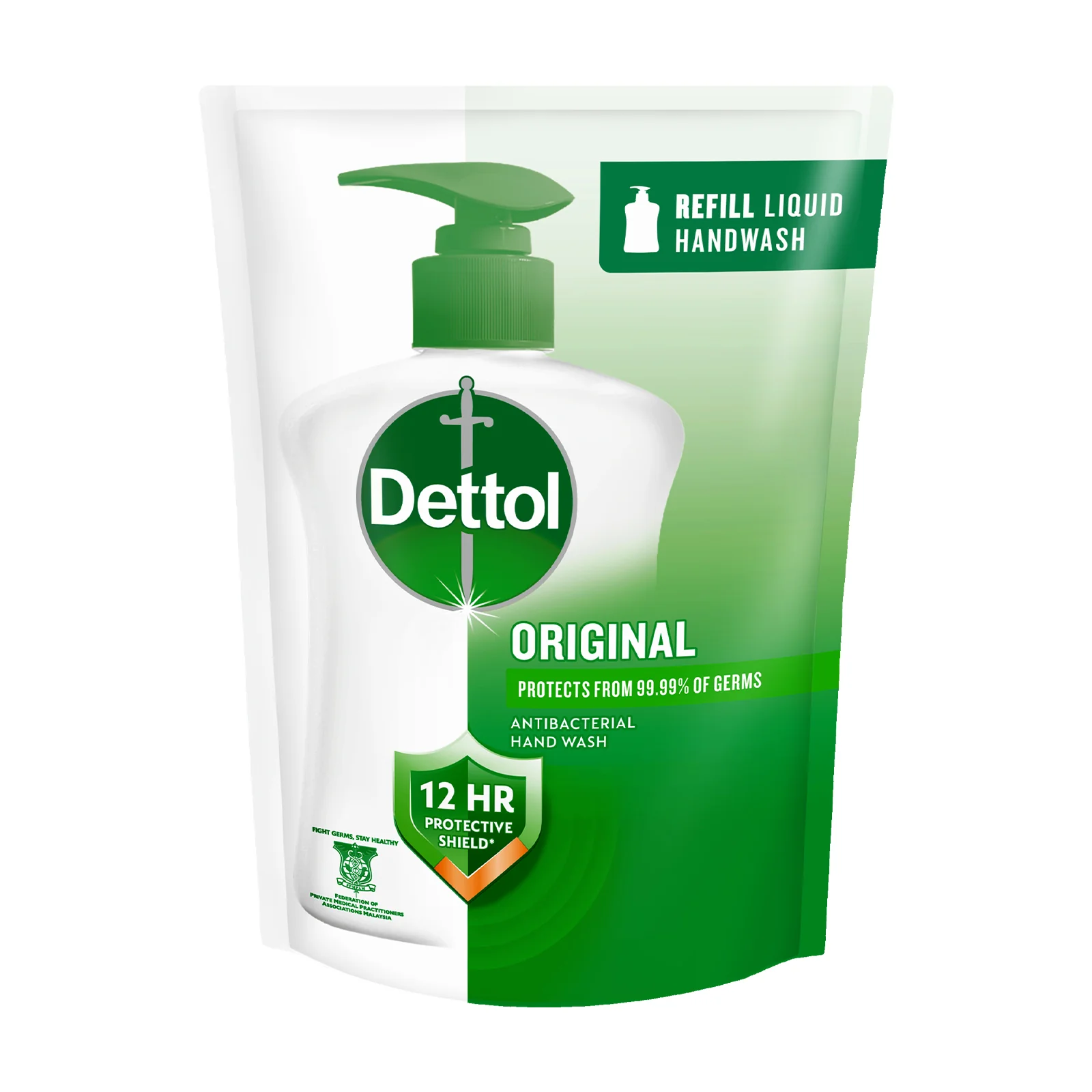 Dettol Liquid Handwash Refill Pouch Original 225ml - Image 2