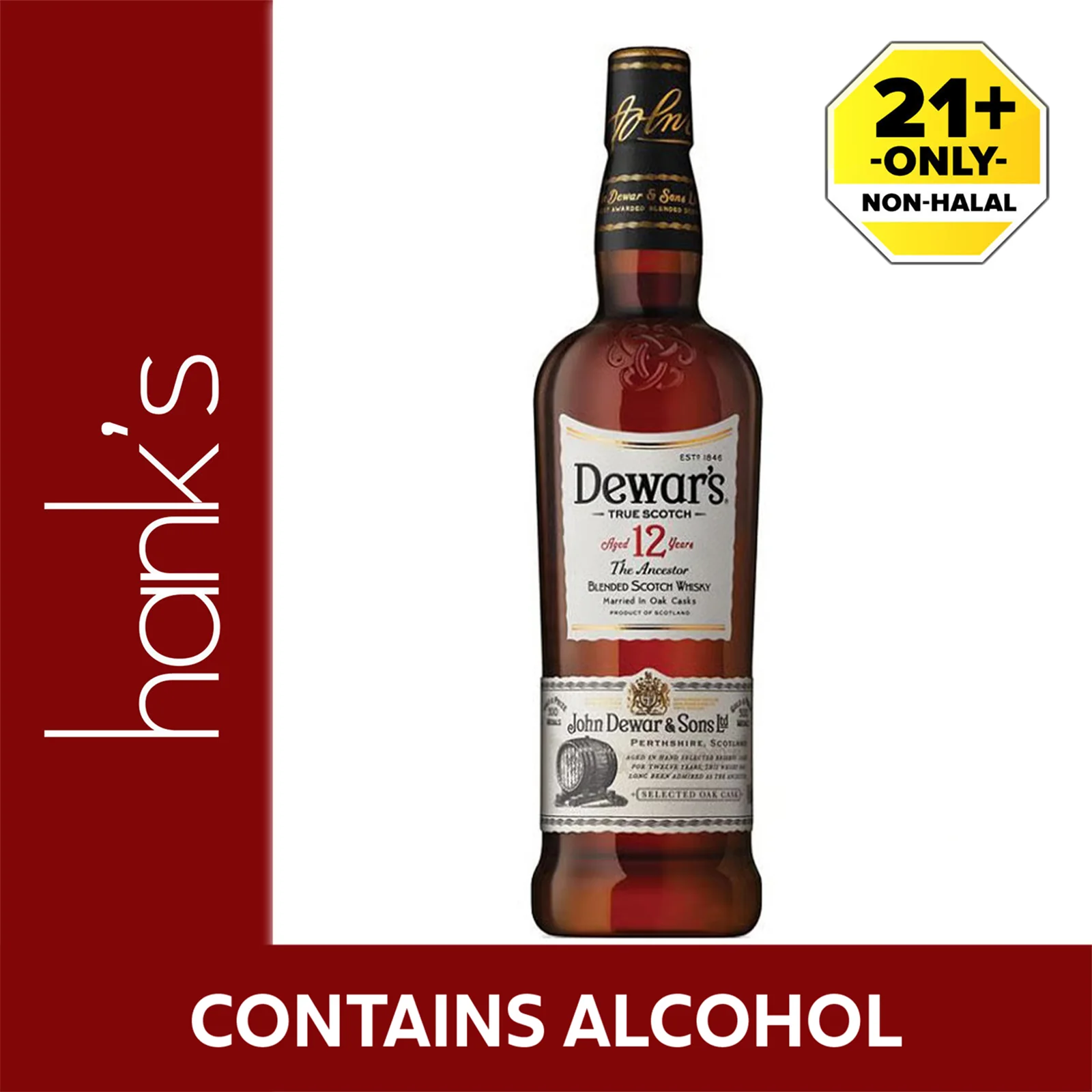 Dewars Special Reserva 12 years Whisky 750ml - Image 2