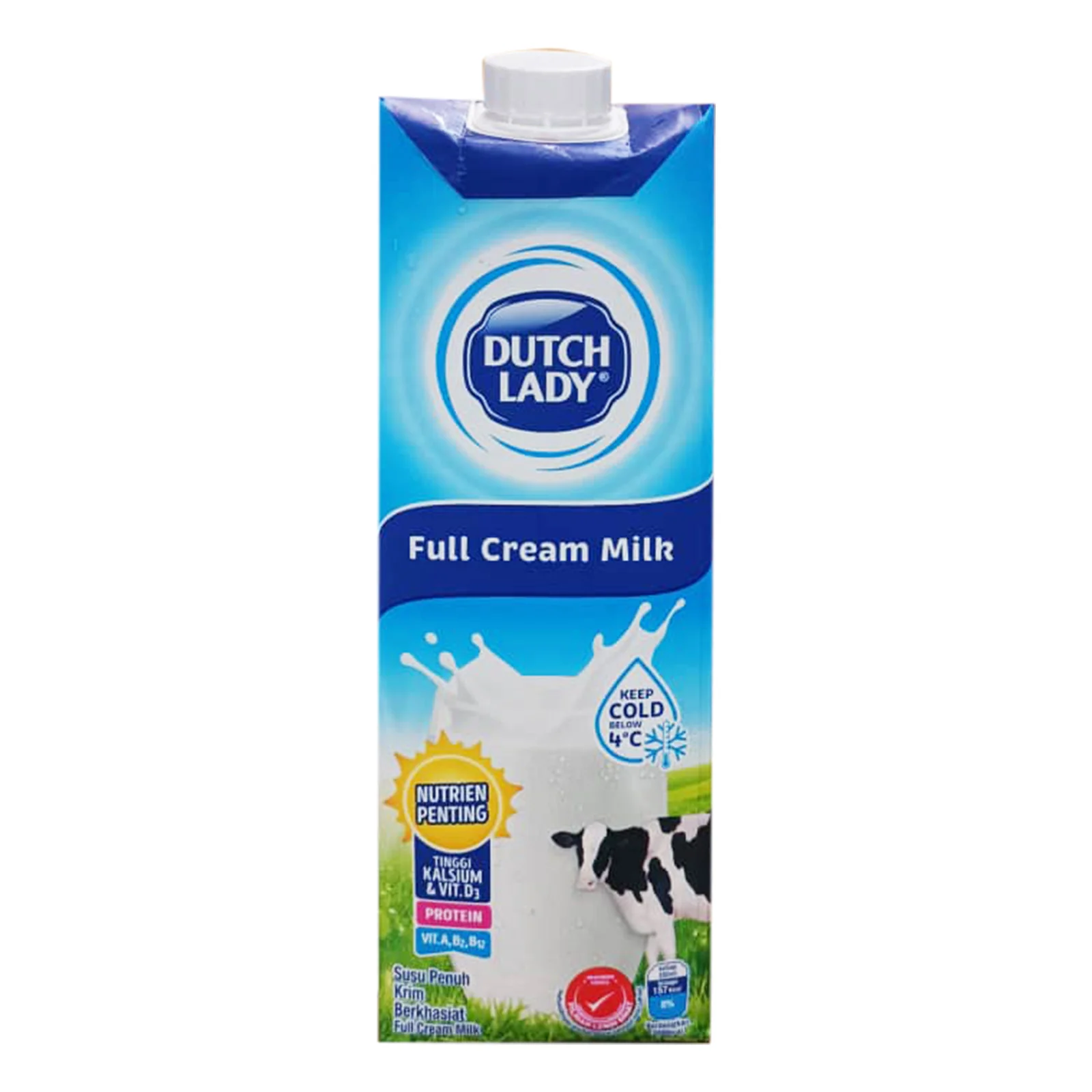 Dutch Lady Full Cream Milk 1L - Image 2