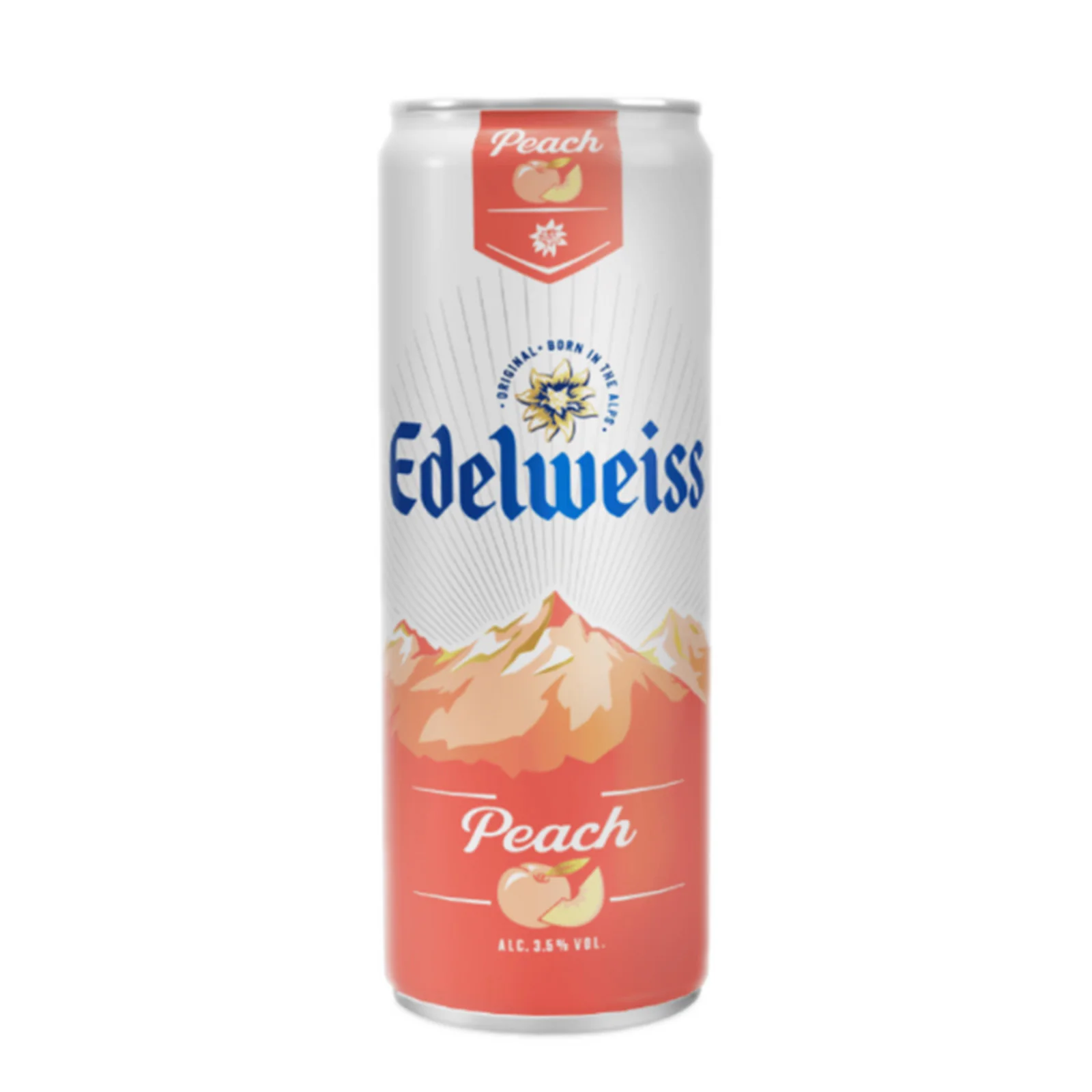 Edelweiss Peach 320ml - Image 2