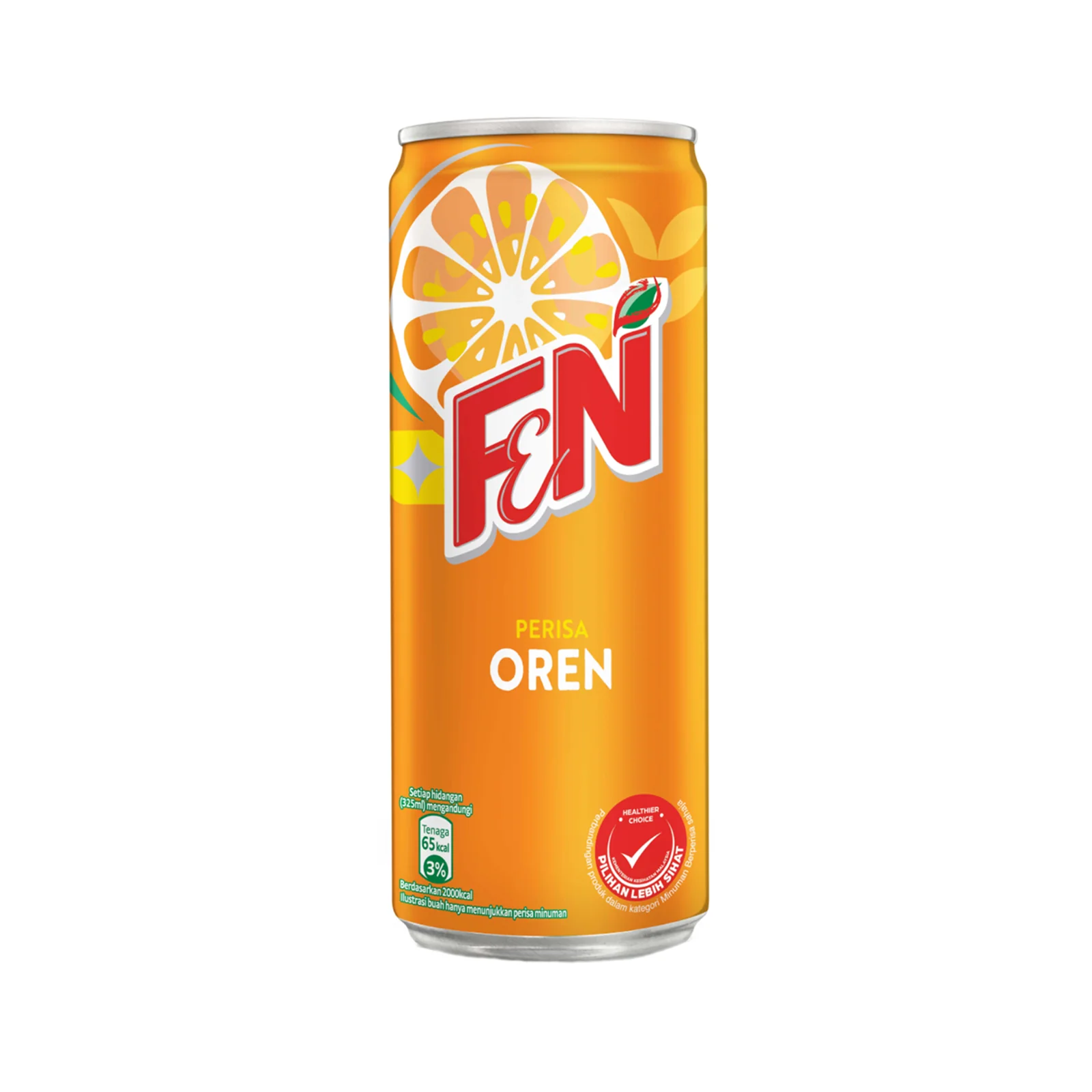 F&N Orange Soft Drink Can 325ml - Image 2