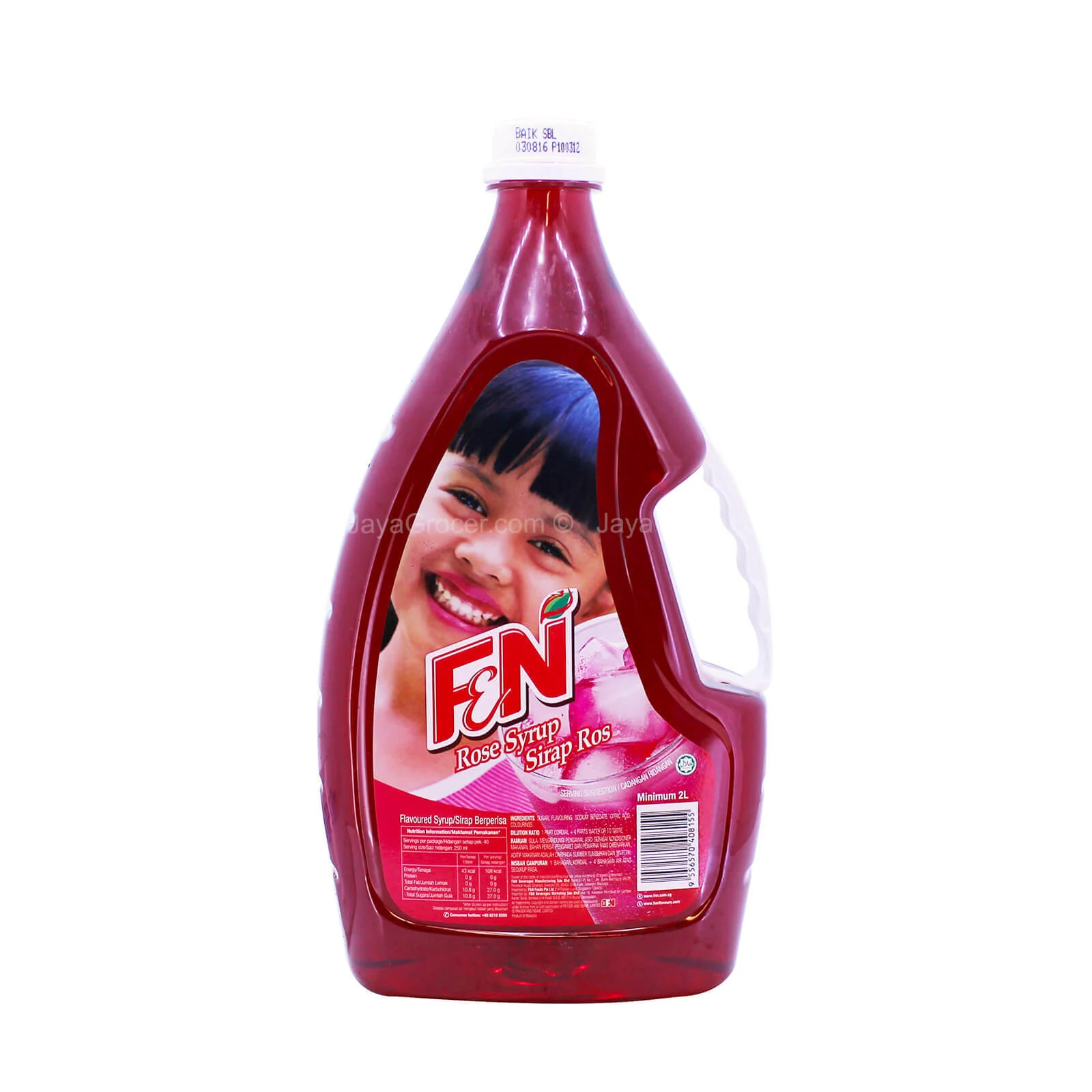 F&N Rose Cordial 2L - Image 2