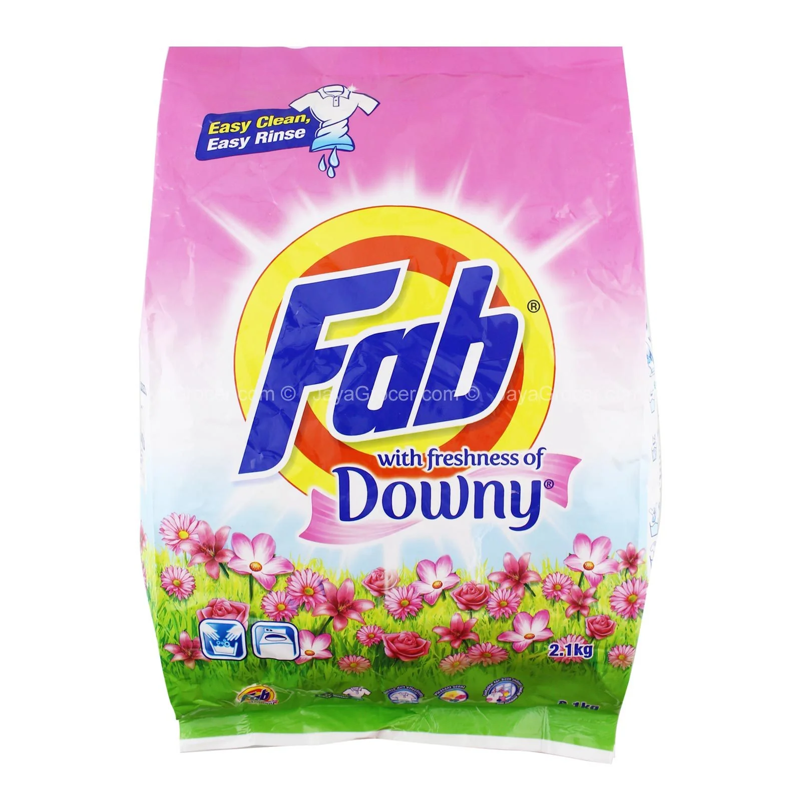 Fab Detergent Powder Downy 1.9kg
