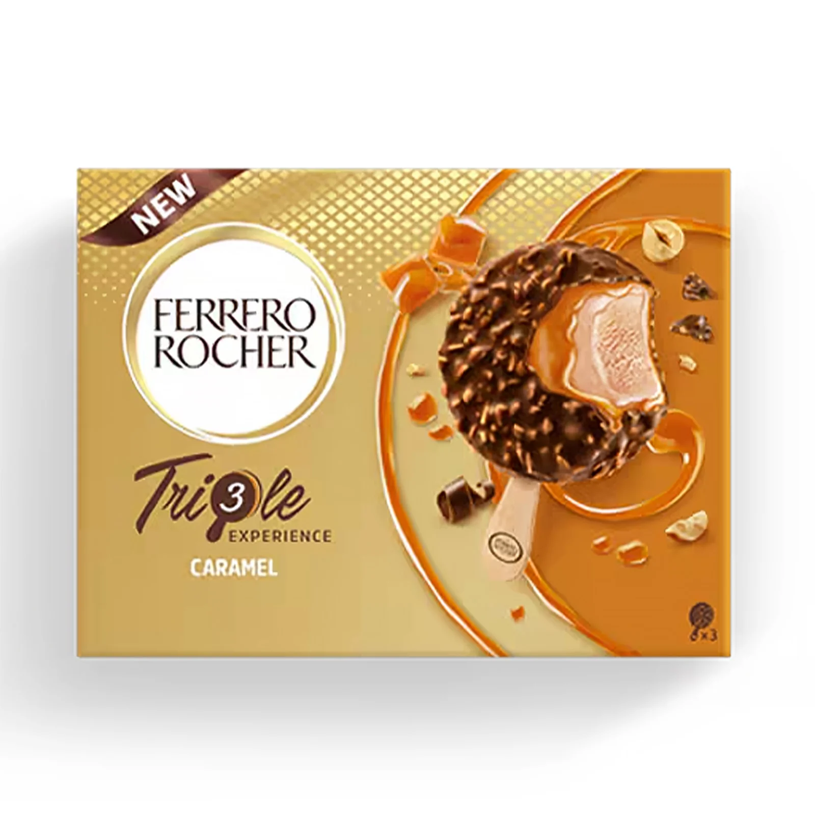 Ferrero Rocher Triple Experience Caramel 60ml x 3 - Image 2