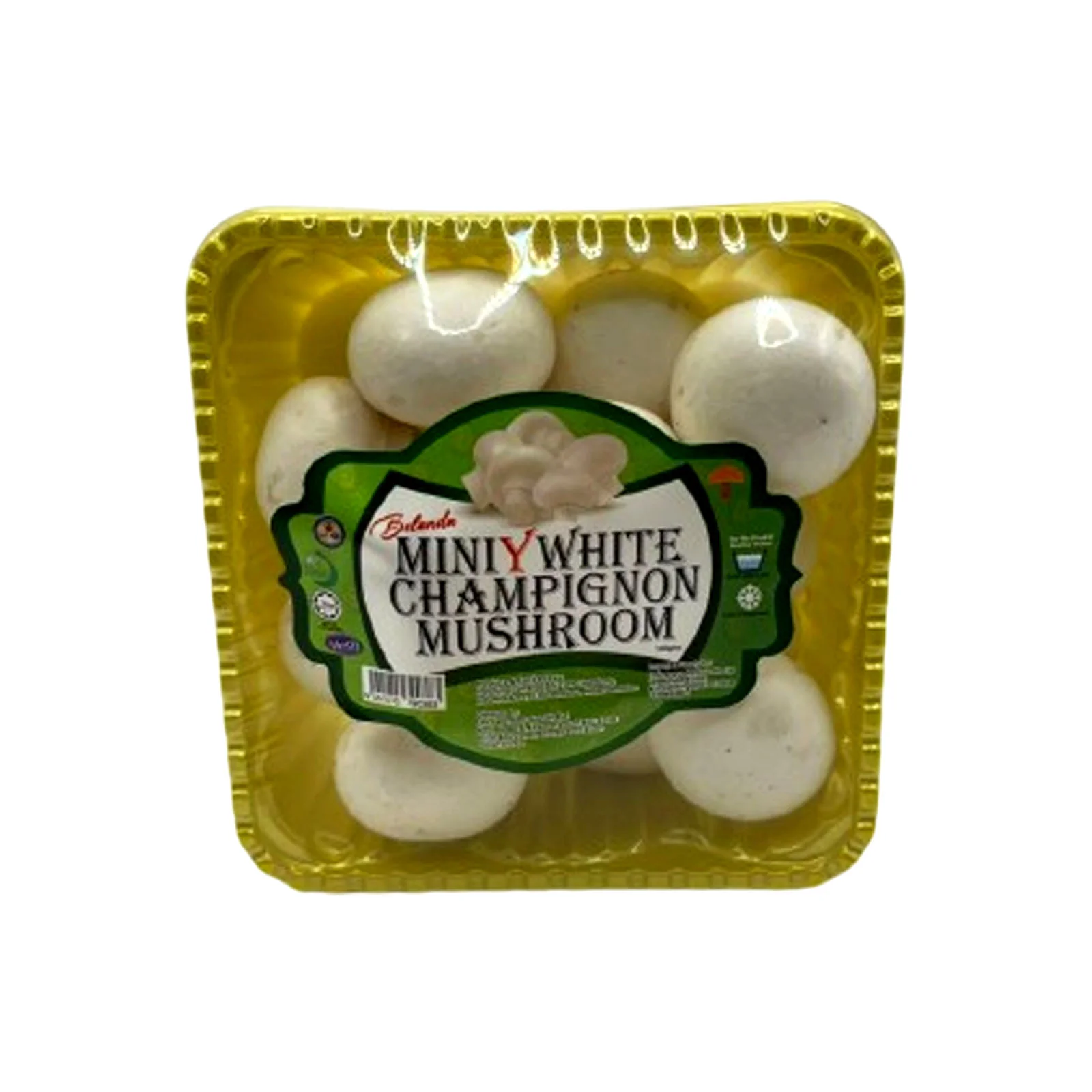 Frais Funghi Mushroom Baby White Button (Malaysia) 100g - Image 2