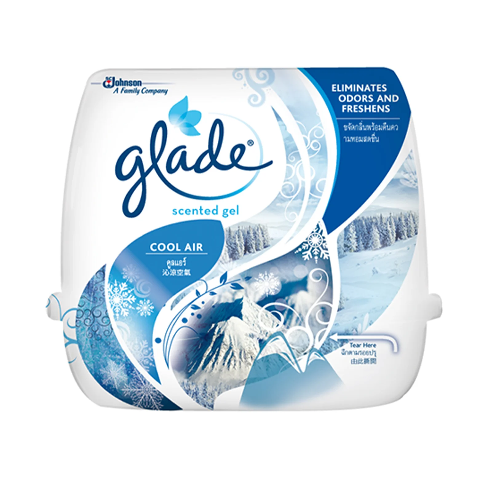 Glade Scented Air Freshener Gel Cool Air 180g - Image 2