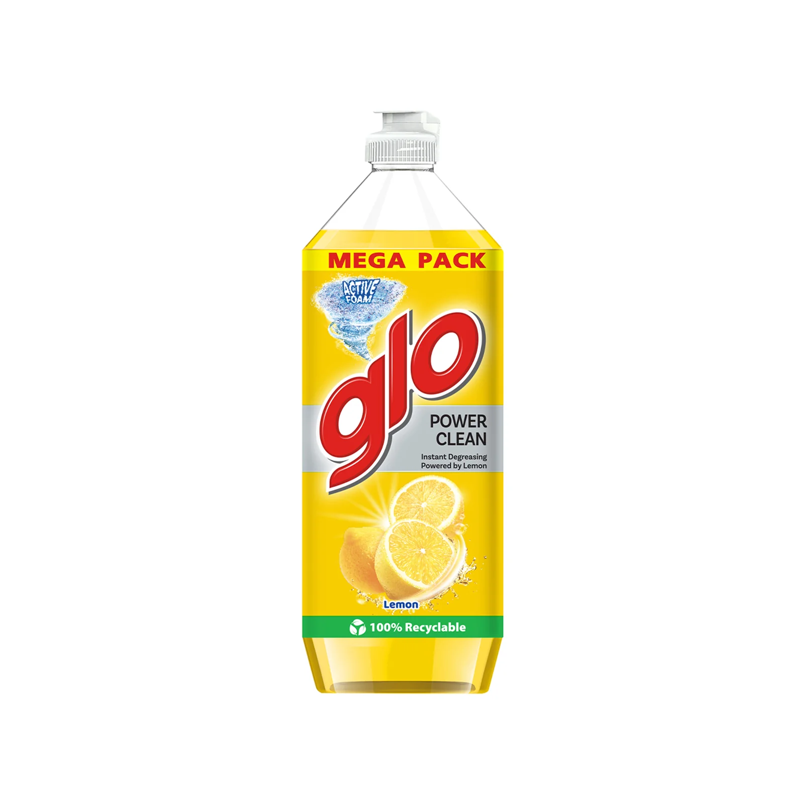 Glo Lemon Dishwashing Liquid 1.2L - Image 2