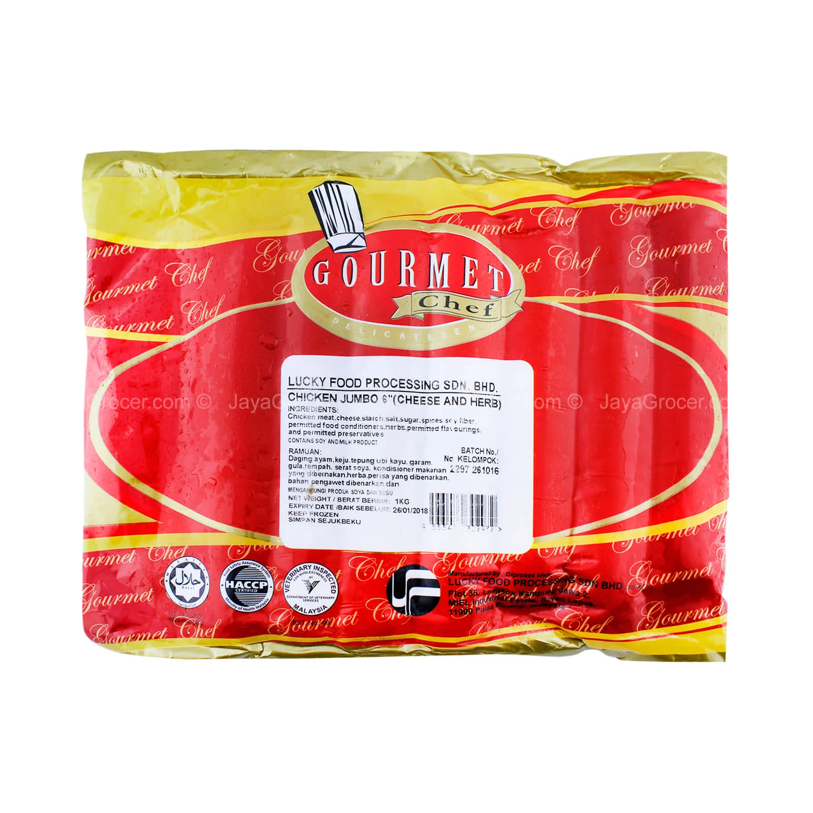 Gourmet Chicken Jumbo Cheese and Herb 1kg - Image 2