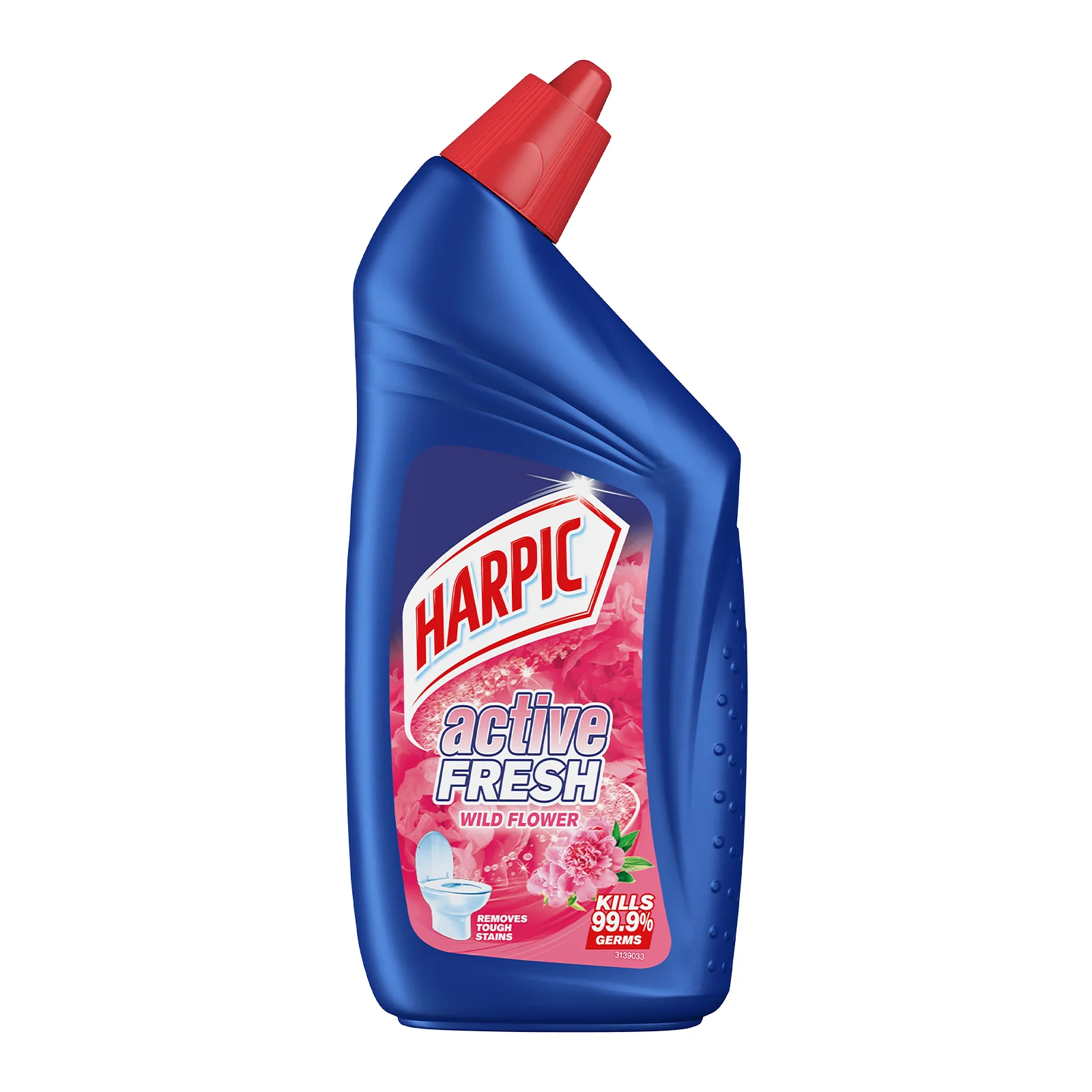 Harpic Toilet Bowl Cleaner Liquid Wild Flower 500ml x 2 - Image 2