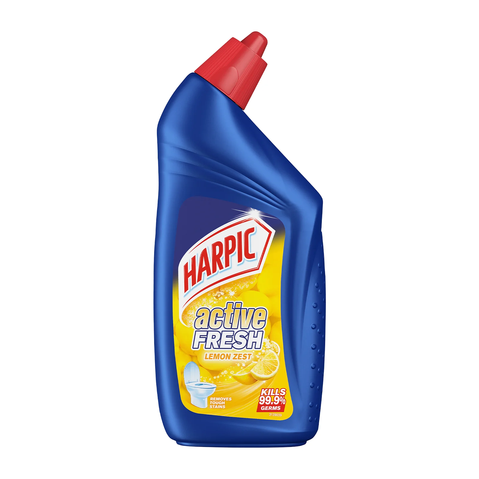 Harpic Toilet Bowl Cleaner Liquid Lemon 500ml x 2 - Image 2
