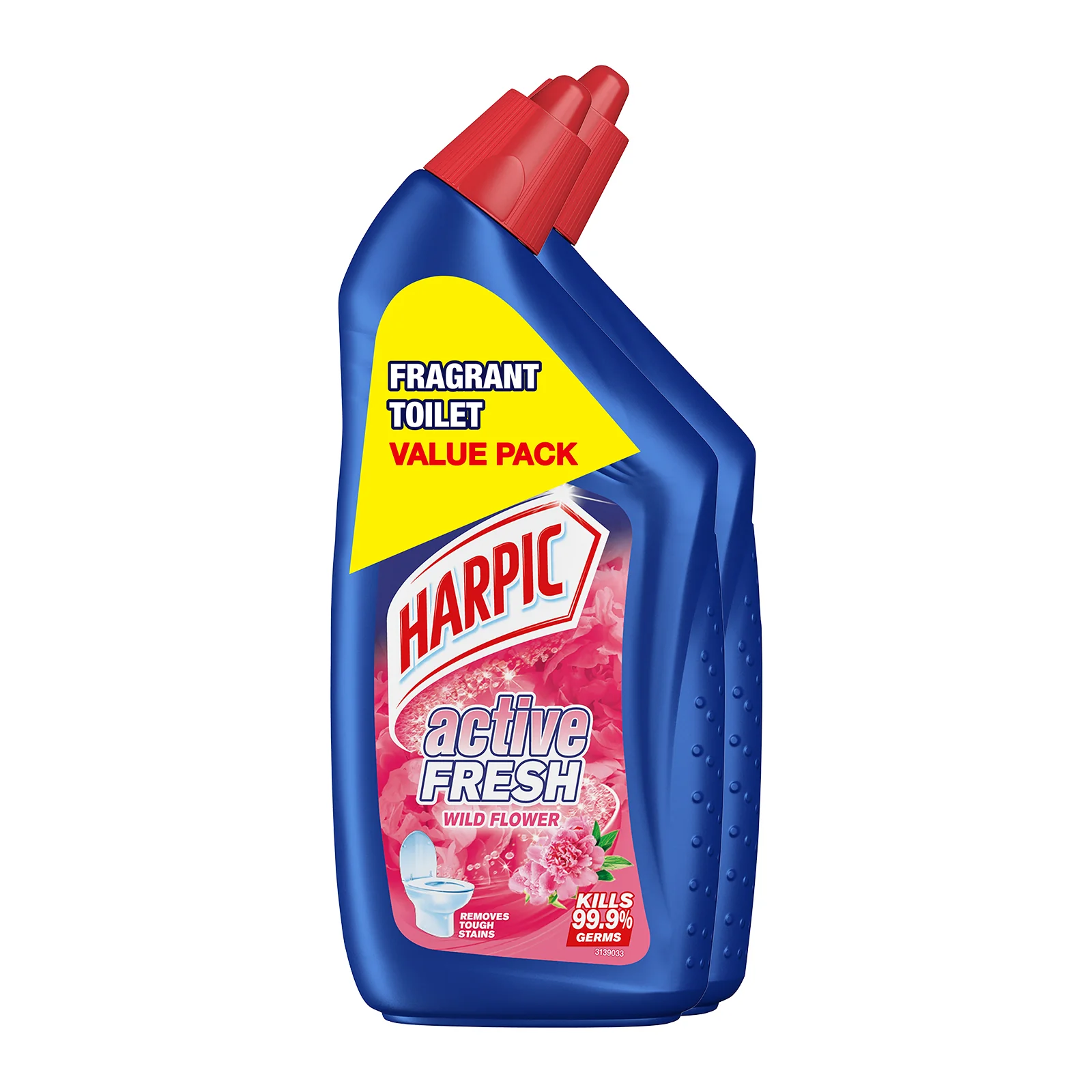Harpic Toilet Bowl Cleaner Liquid Wild Flower 500ml - Image 2