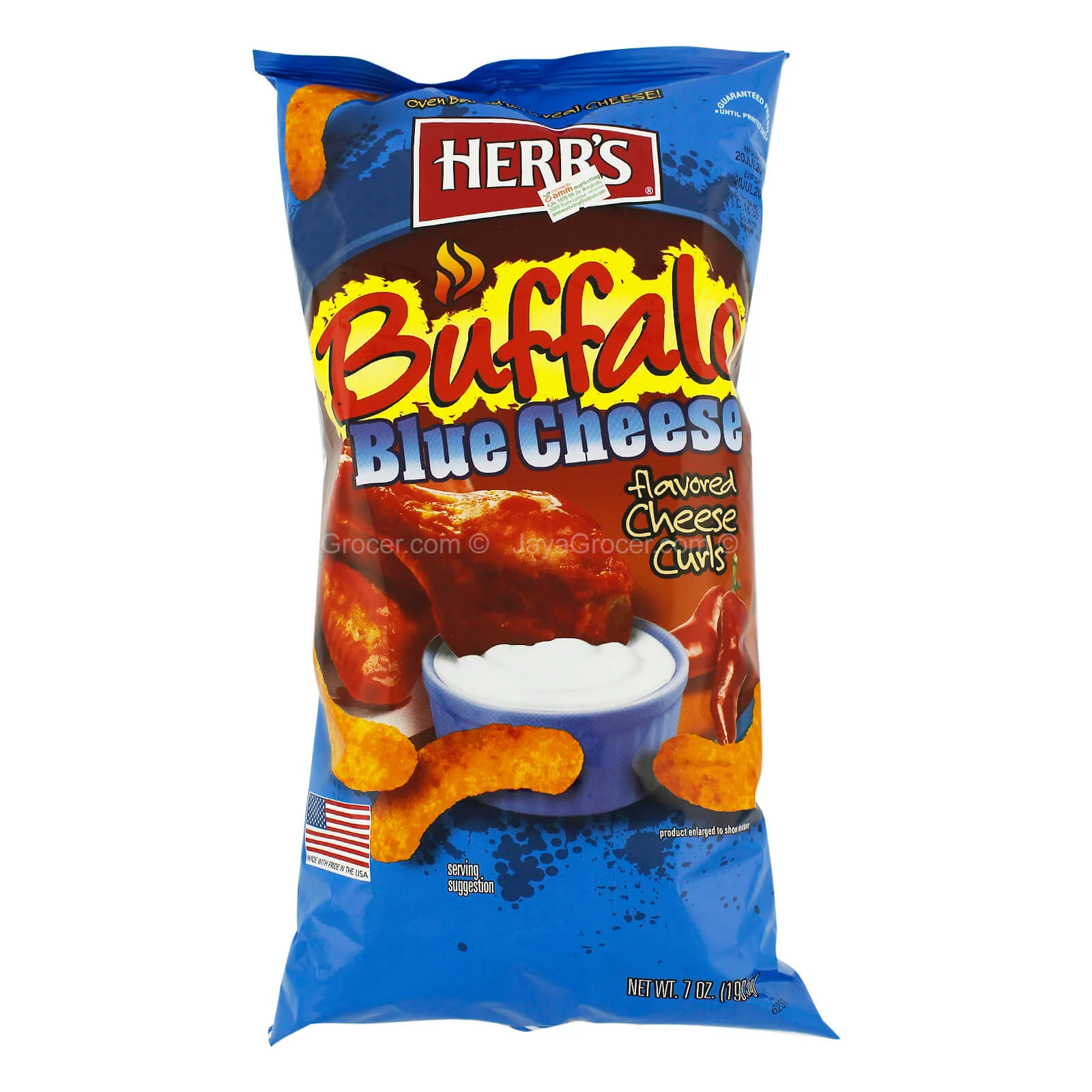 Herrs Buffalo Blue Cheese 198g