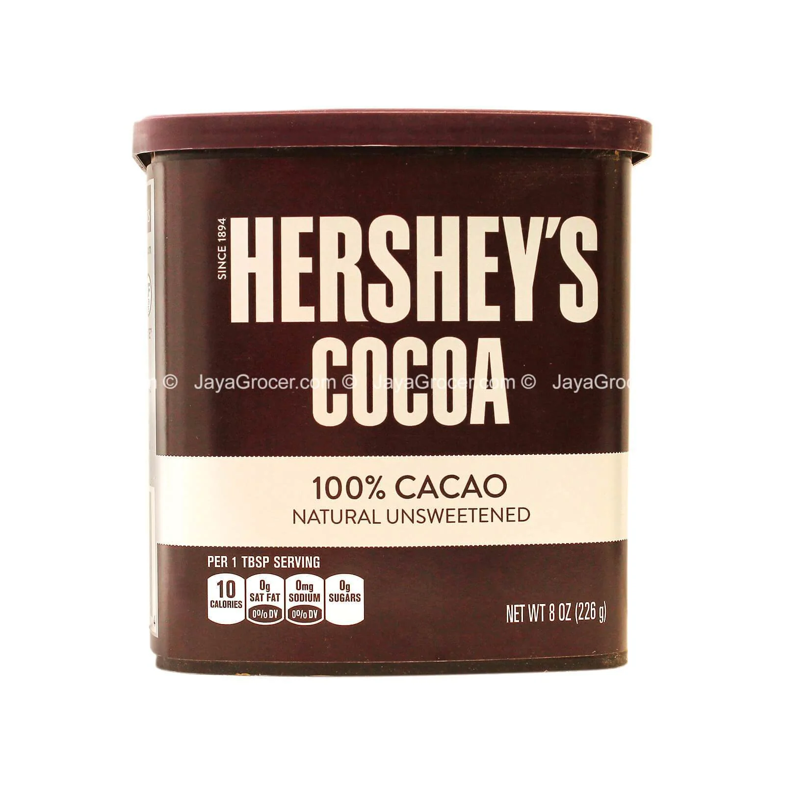 Hershey's Unsweetened Chocolate Powder 226g - Image 2