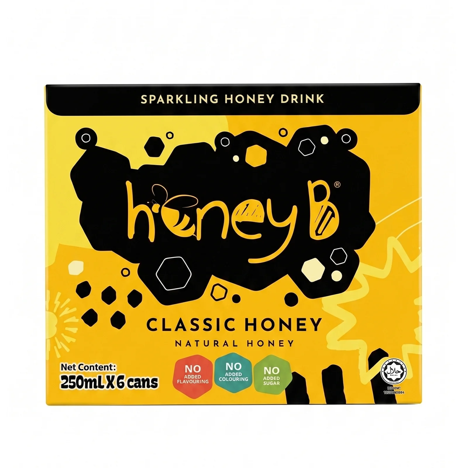 Honey B sparkling Drink 250ml - Image 4