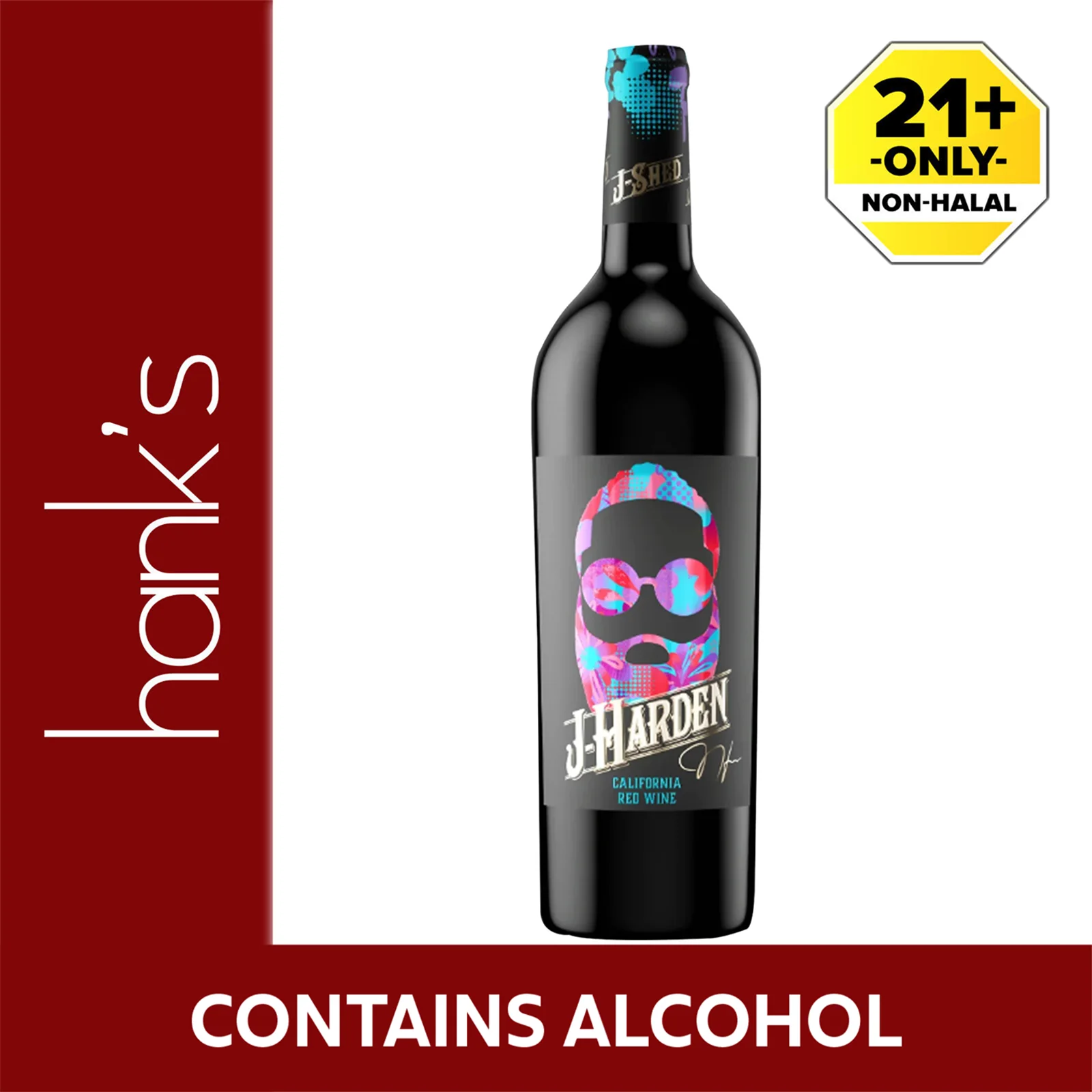 J Harden Red Blend 750ml - Image 2