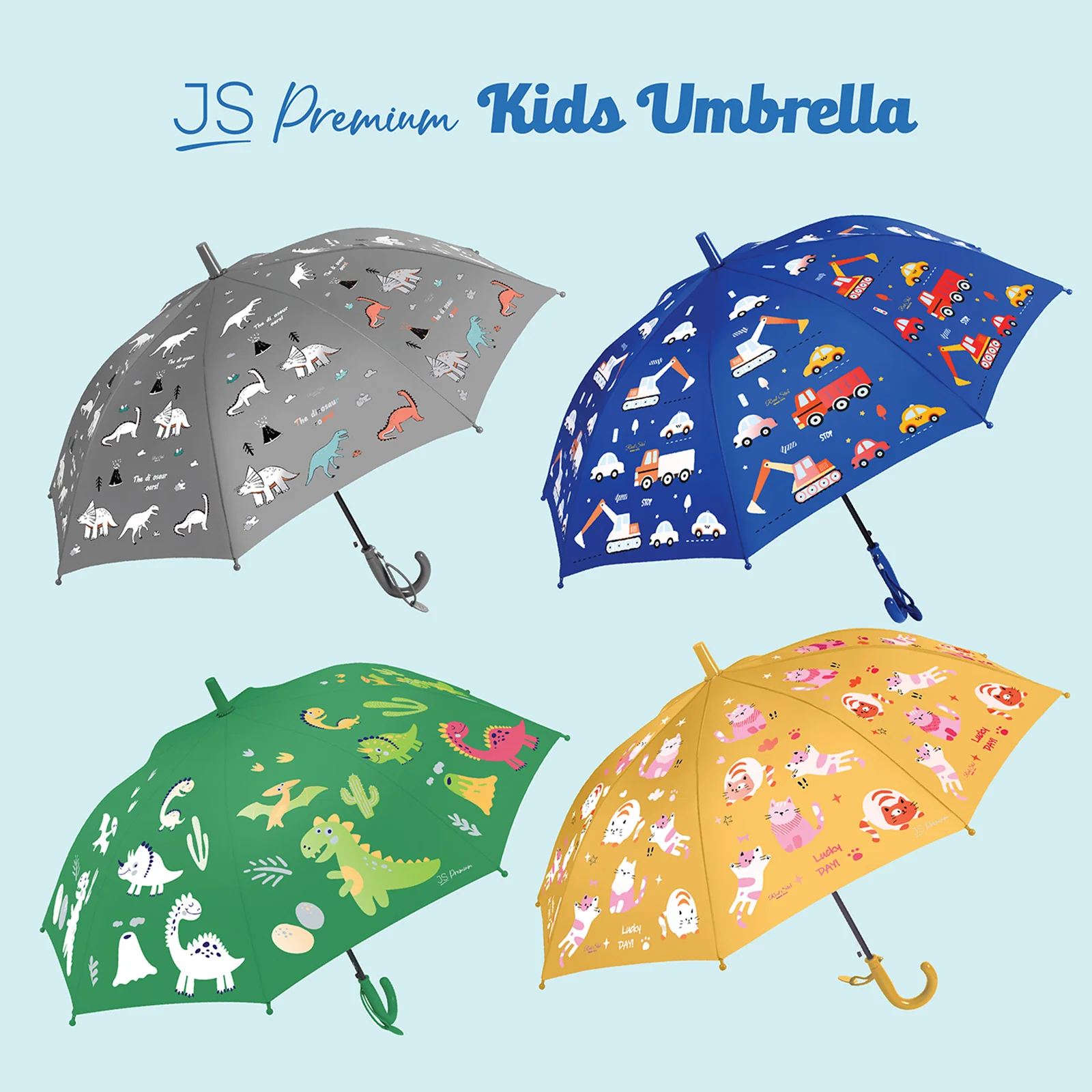 JS Premium Kids Umbrella Under the Ocean 1unit - Image 3