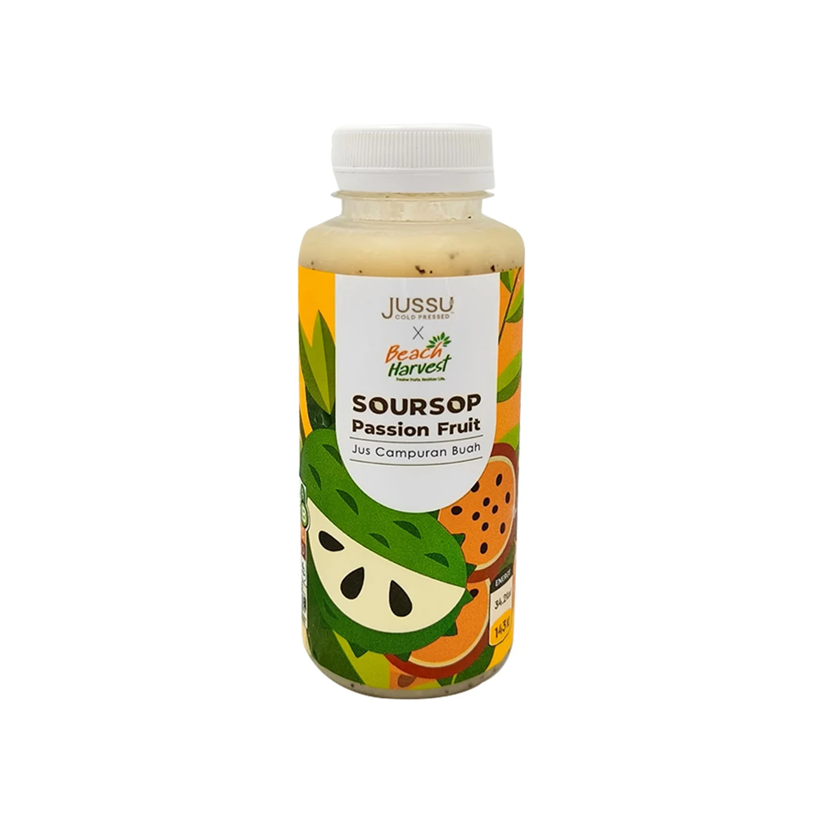 Jussu Soursop & Passion Fruit Juice (Malaysia) 250ml - Image 2