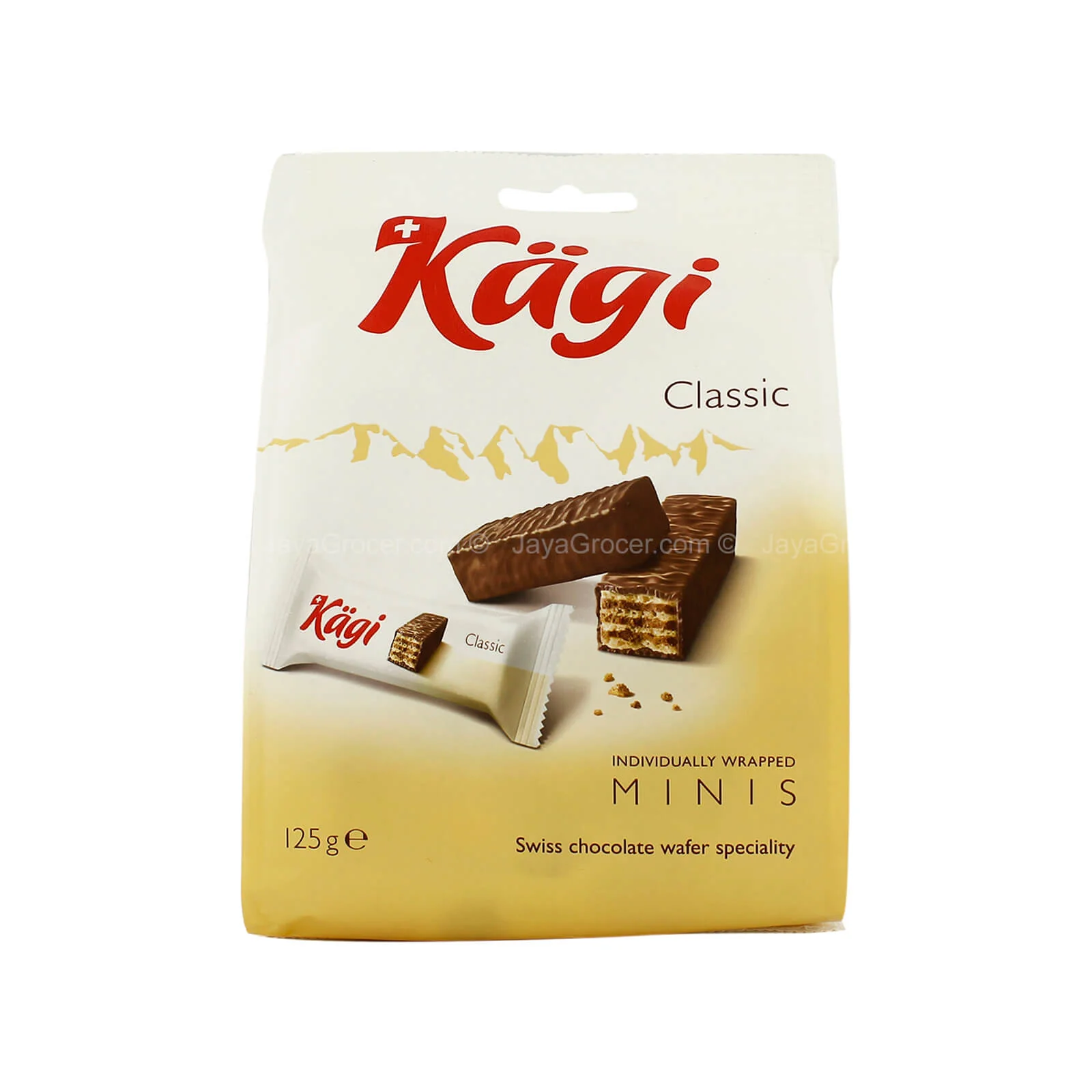 Kagi Classic Mini Chocolate Wafer 125g - Image 2