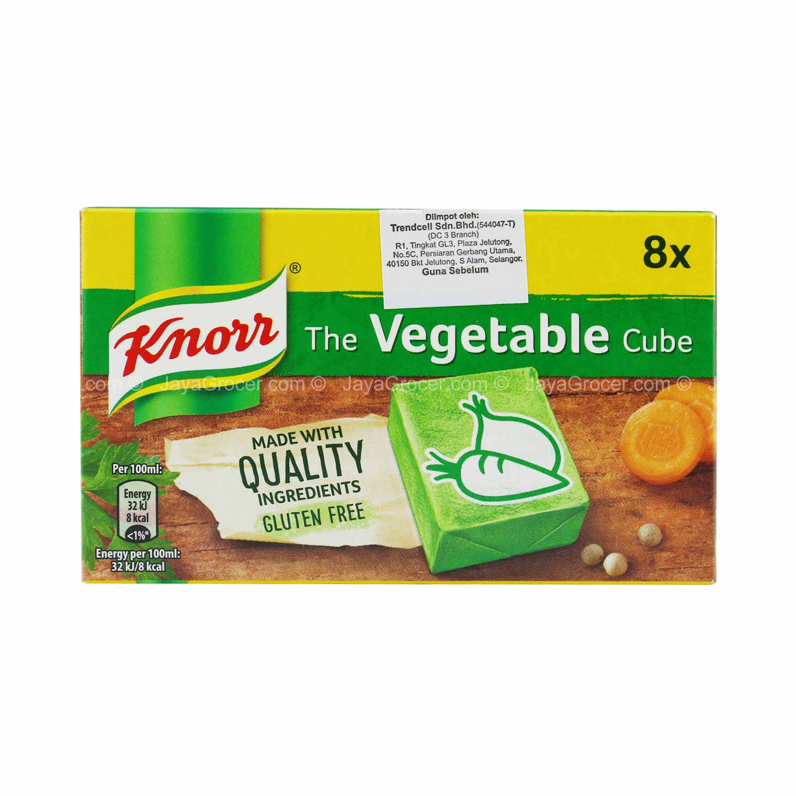 KNORR STOCK CUBES VEG 8S*1 - Image 2