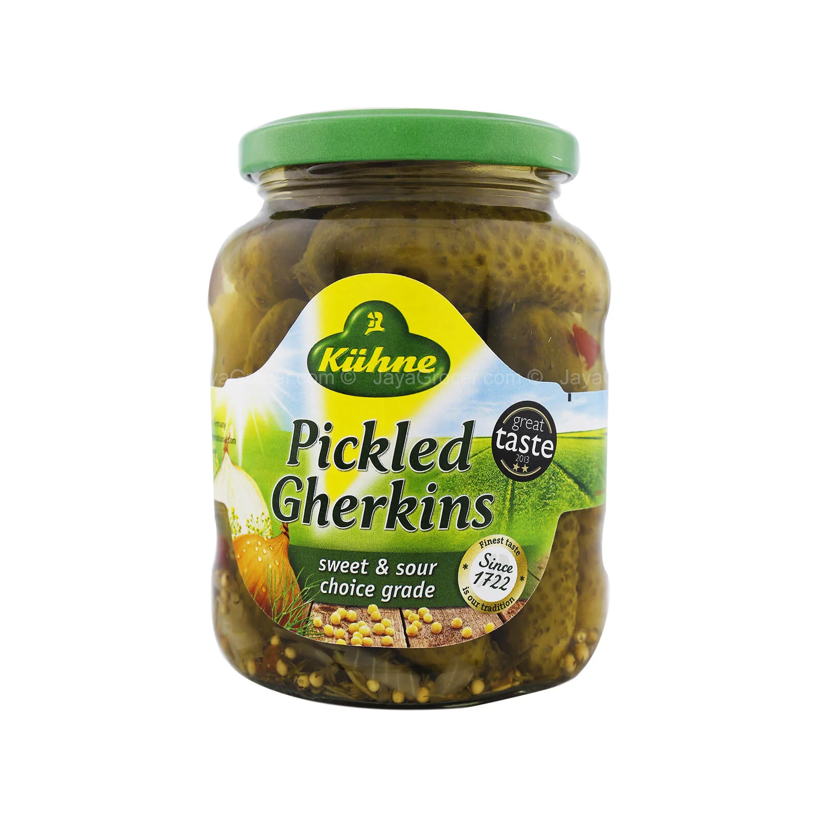 Kuhne Pickled Gerhkin 370ml - Image 2