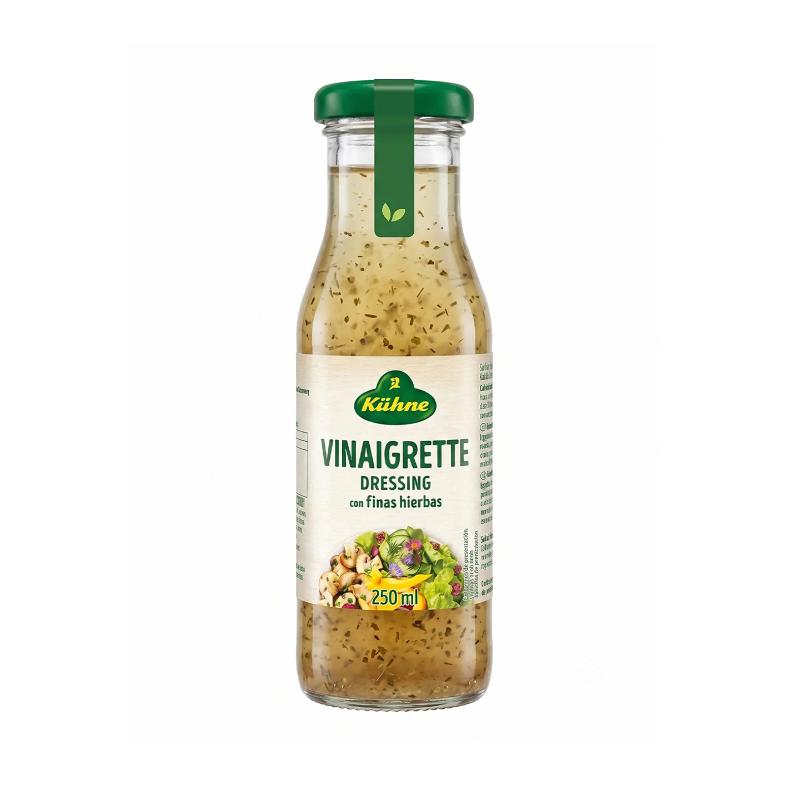 Kuhne Vinaigrette Fine Herbs Salad Dressing 250ml - Image 2