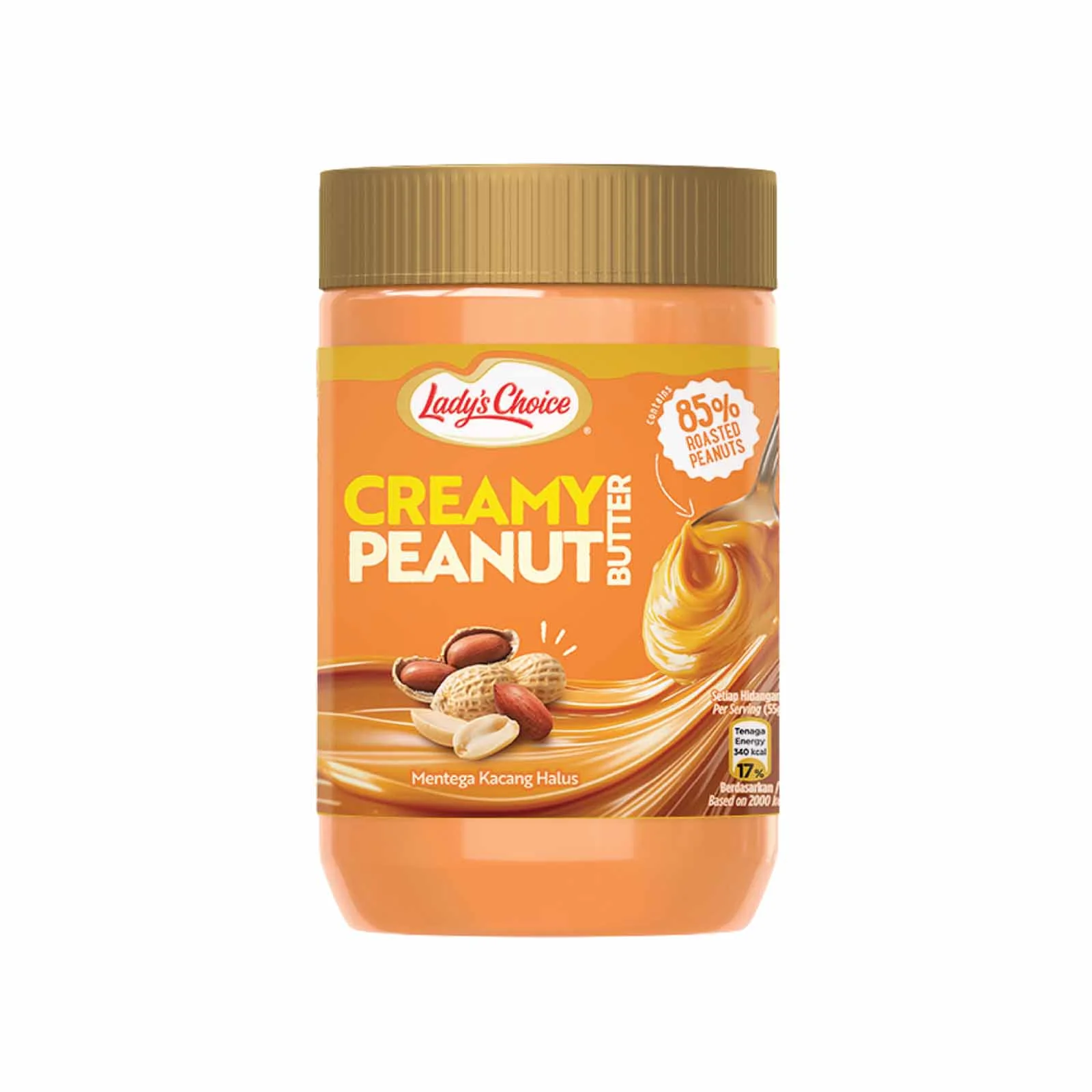 Ladys Choice Creamy Peanut Butter 500g - Image 2