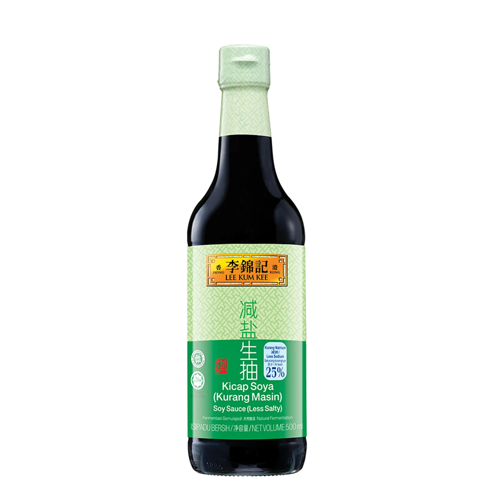 Lee Kum Kee Soy Less Salty Sauce 500ml - Image 2