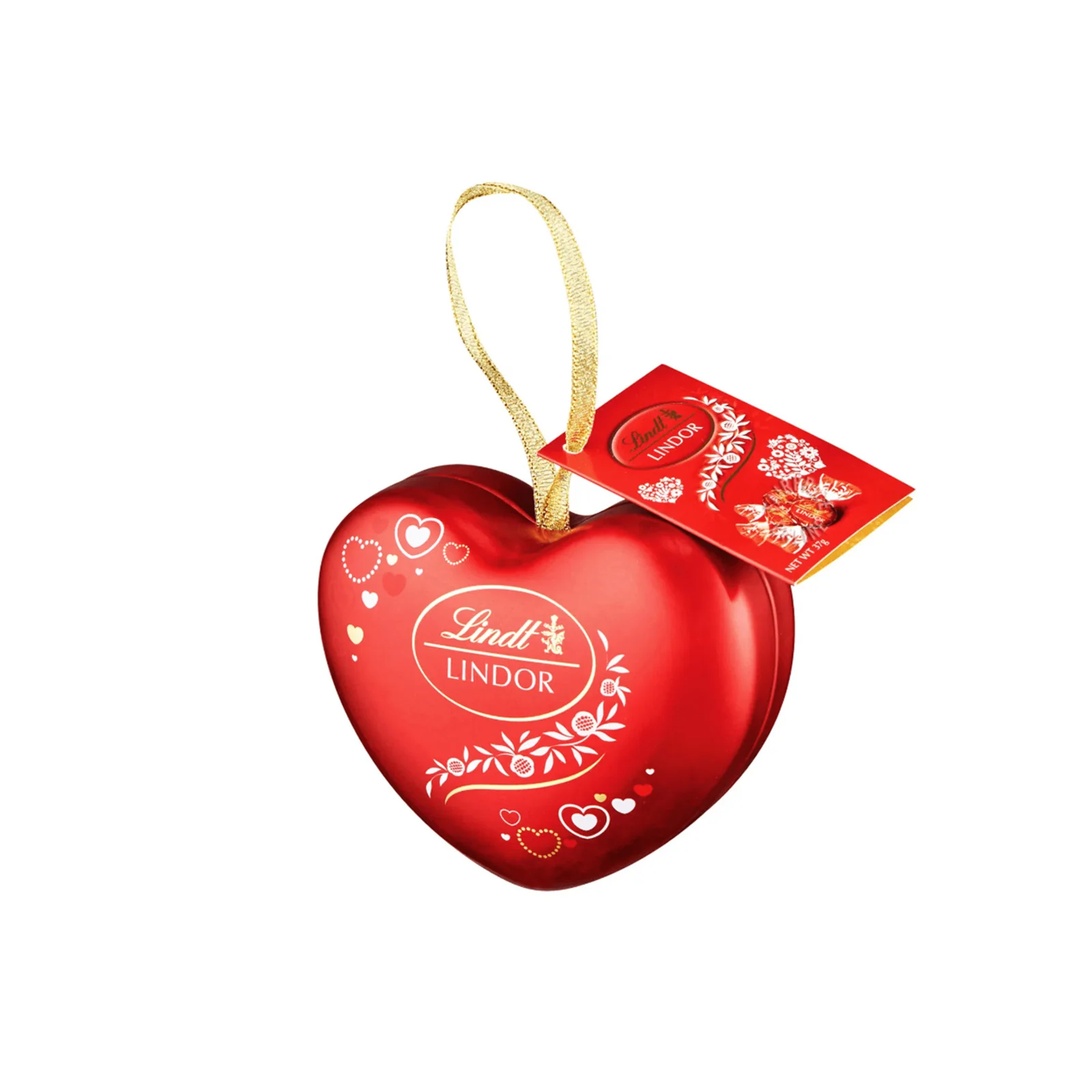 Lindt Lindor Mini Heart Tin 37g - Image 2