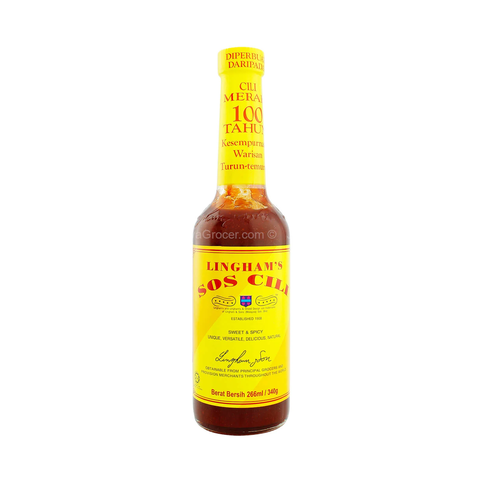 Linghams Chilli Sauce Regular 266ml - Image 2