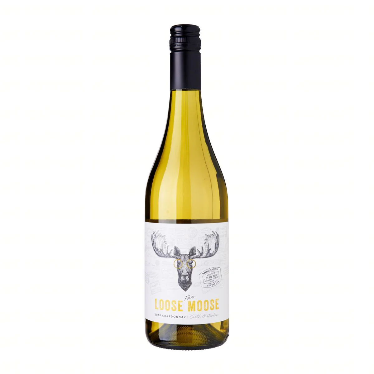 Loose Moose Chardonnay White Wine 750ml - Image 2