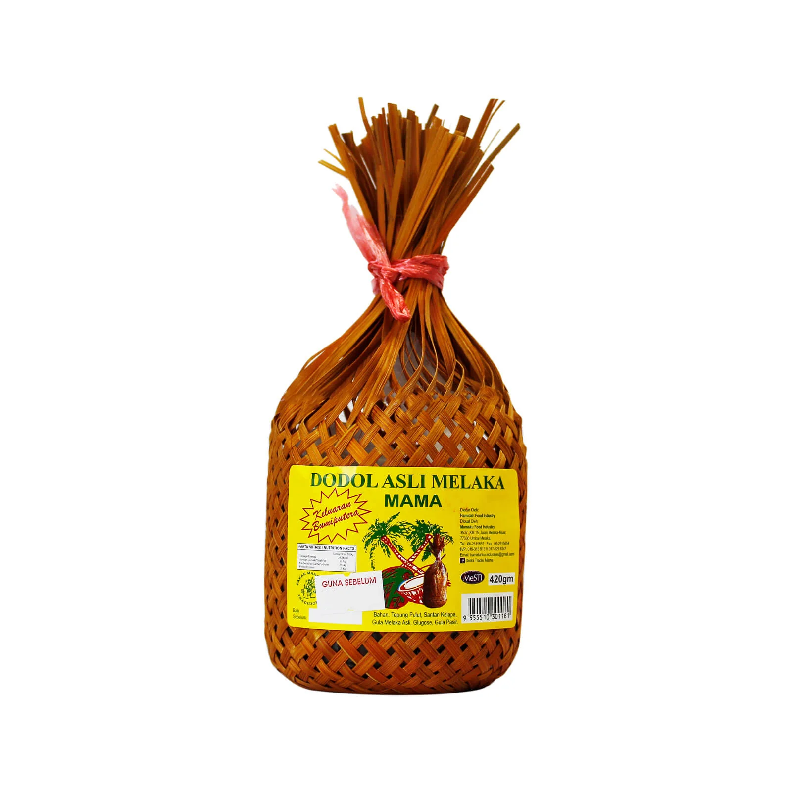 Mama Dodol Bakul Kecil Durian 400g