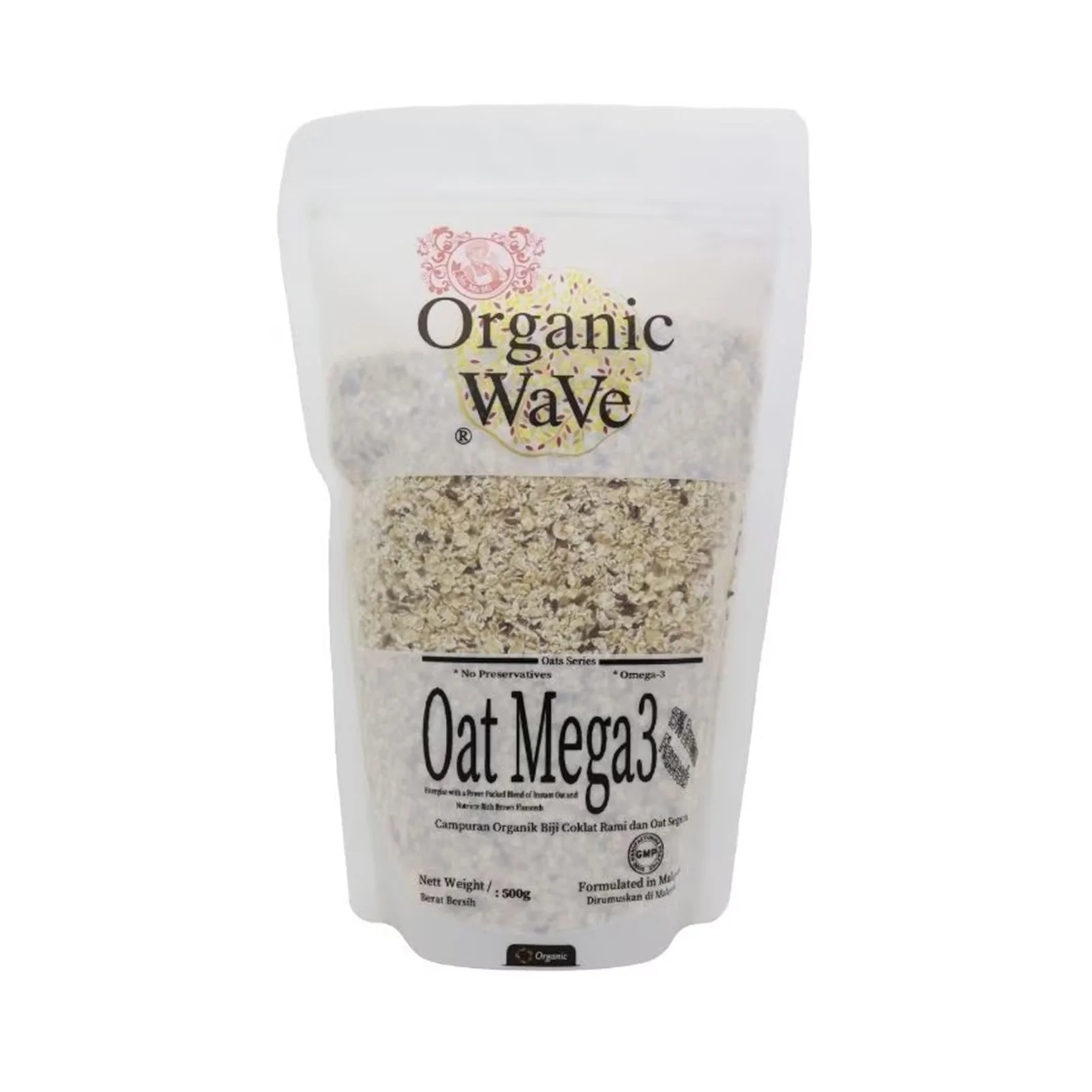 Mamami Organic Wave Oat Mega 3 500g